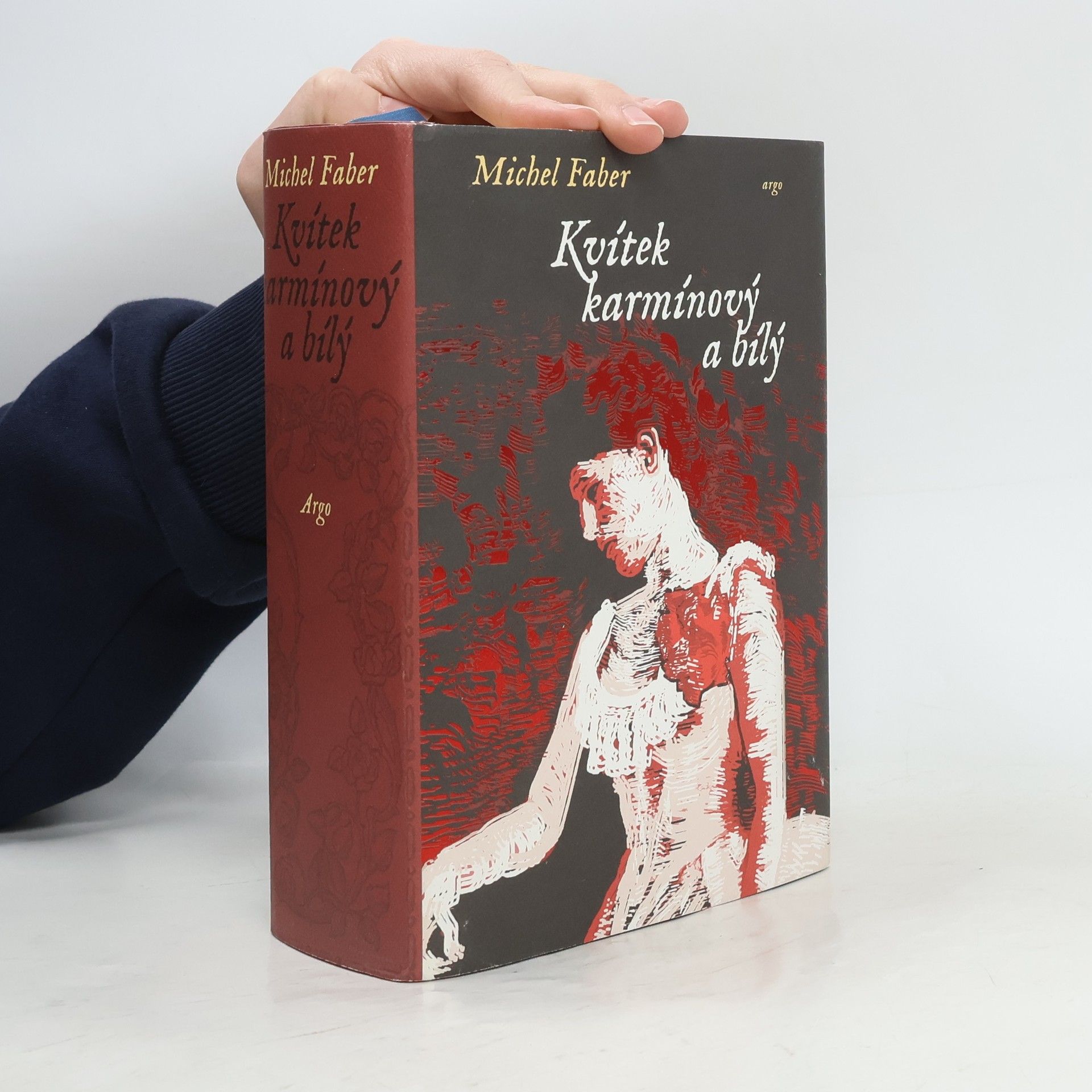 Michel Faber Kvítek karmínový a bílý