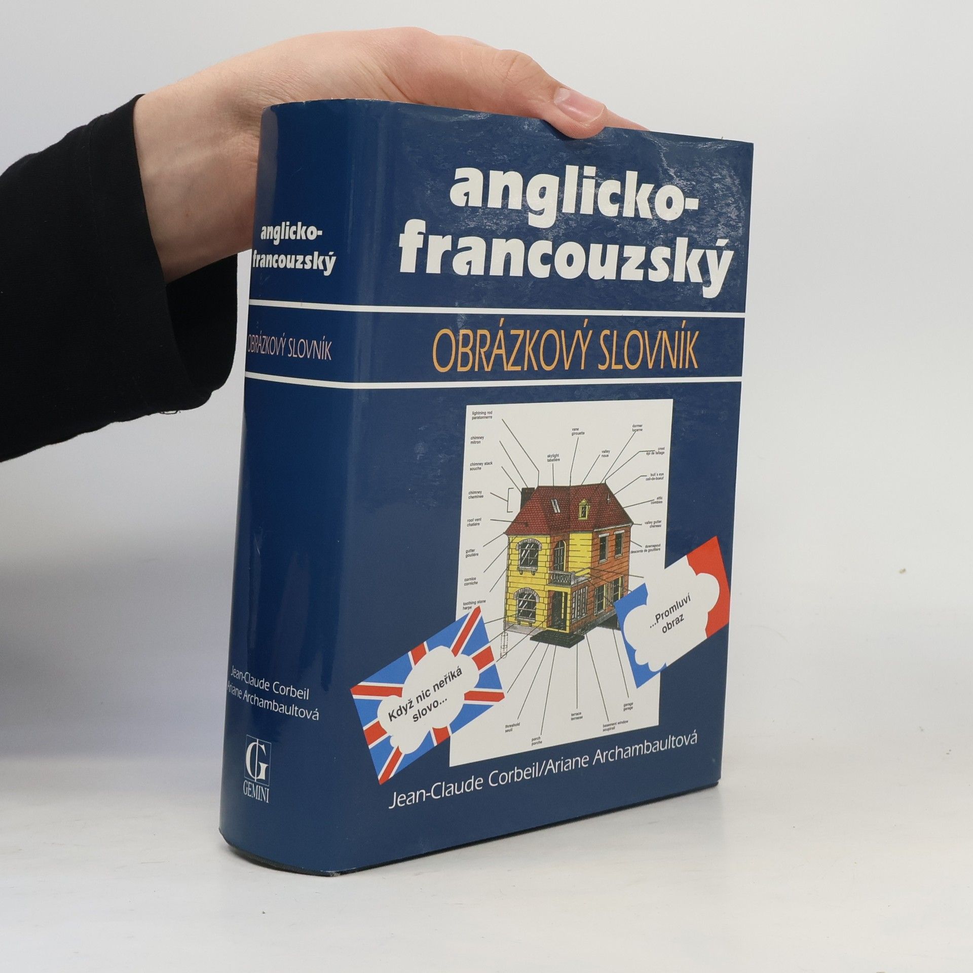 Jean-Claude Corbeil Anglicko-francouzský obrázkový slovník