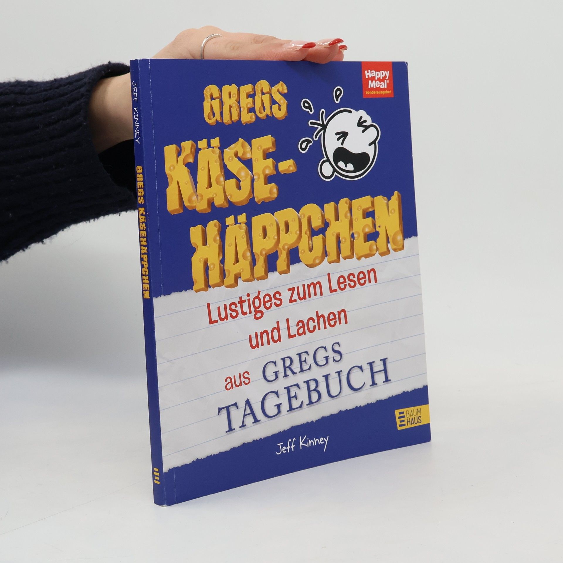 Jeff Kinney Gregs Käsehäppchen. Lustiges zum Lesen und Lachen aus Gregs Tagebuch