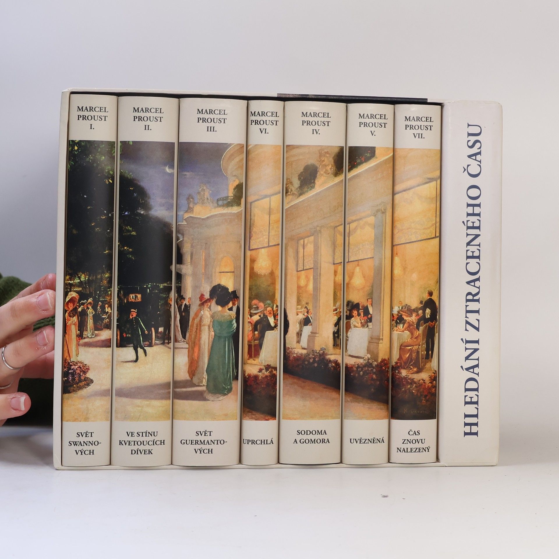 Marcel Proust Hledání ztraceného času 1-7