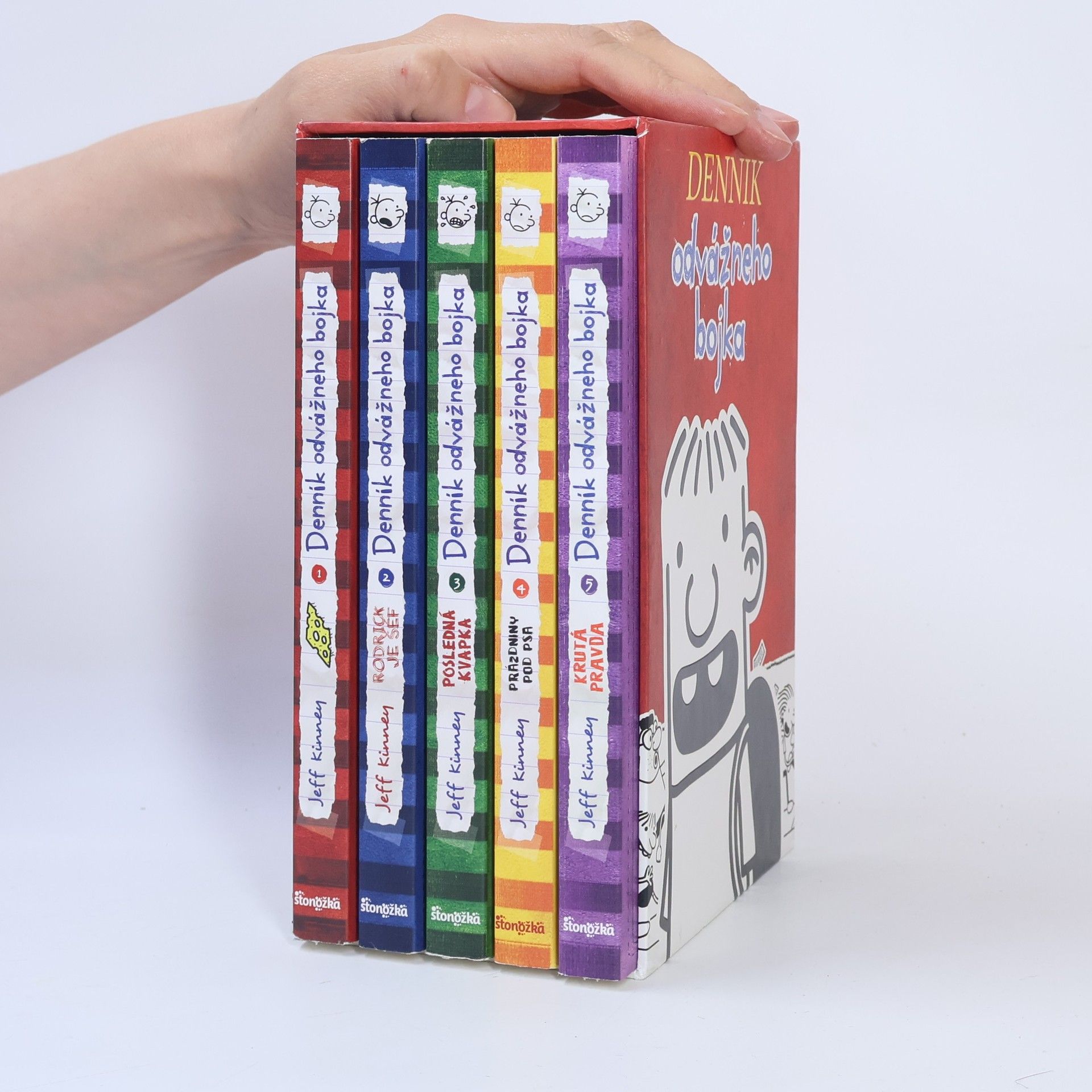 Jeff Kinney Denník odvážneho bojka 1-5