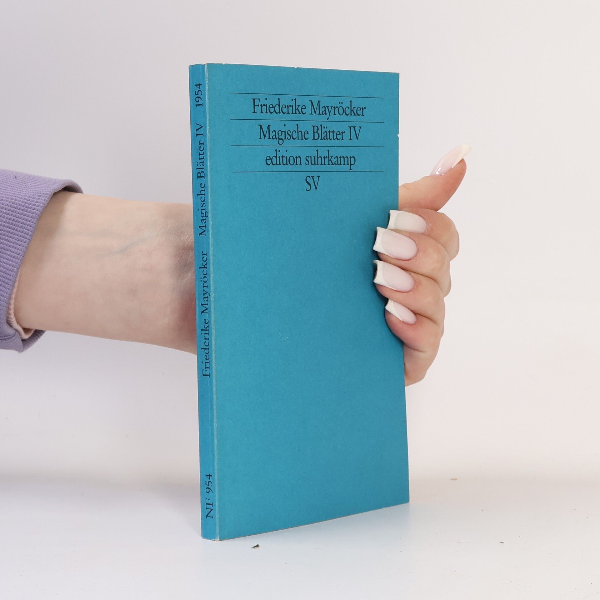 Friederike Mayröcker Magische Blätter IV