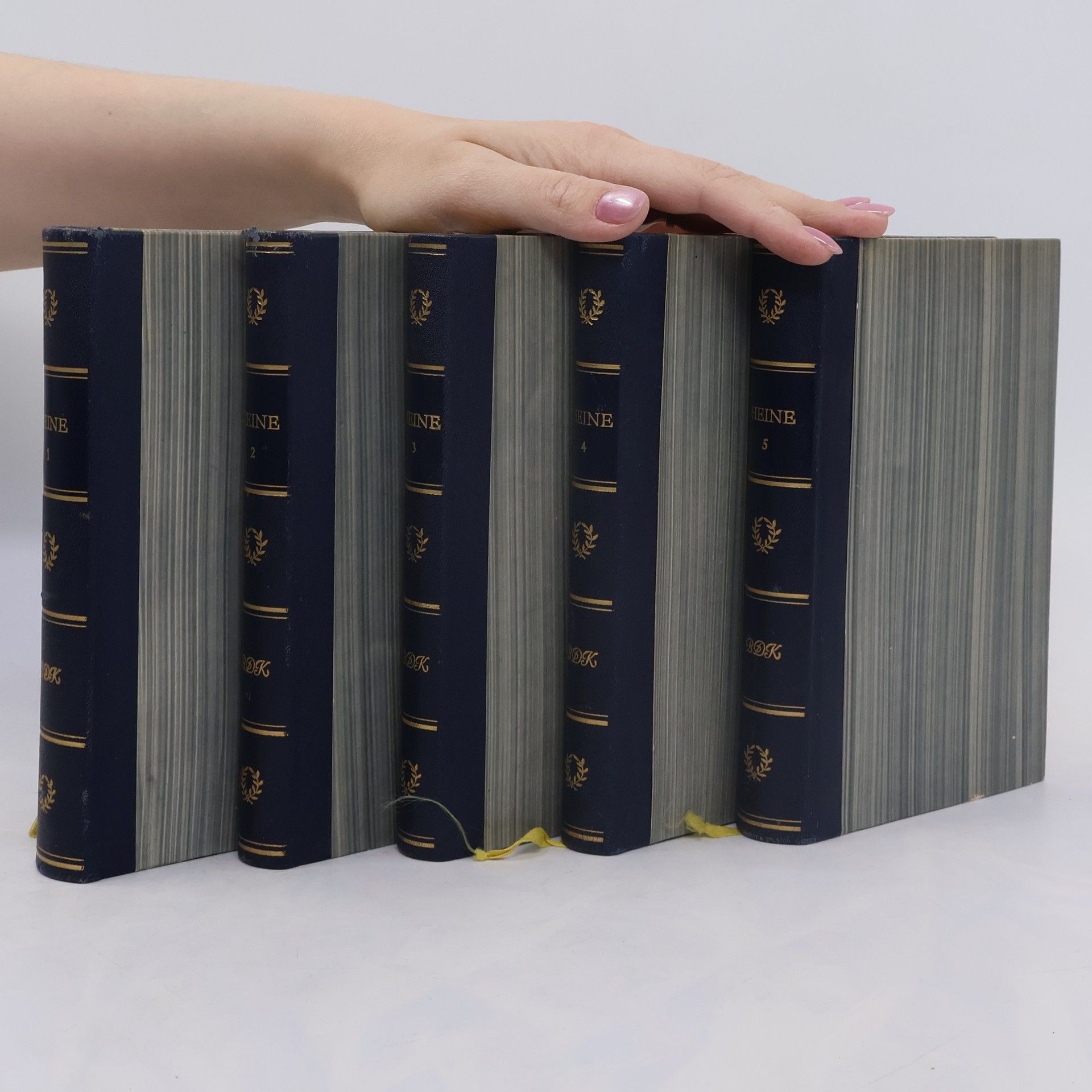 Heinrich Heine Heines Werke in fünf Bänden 1-5