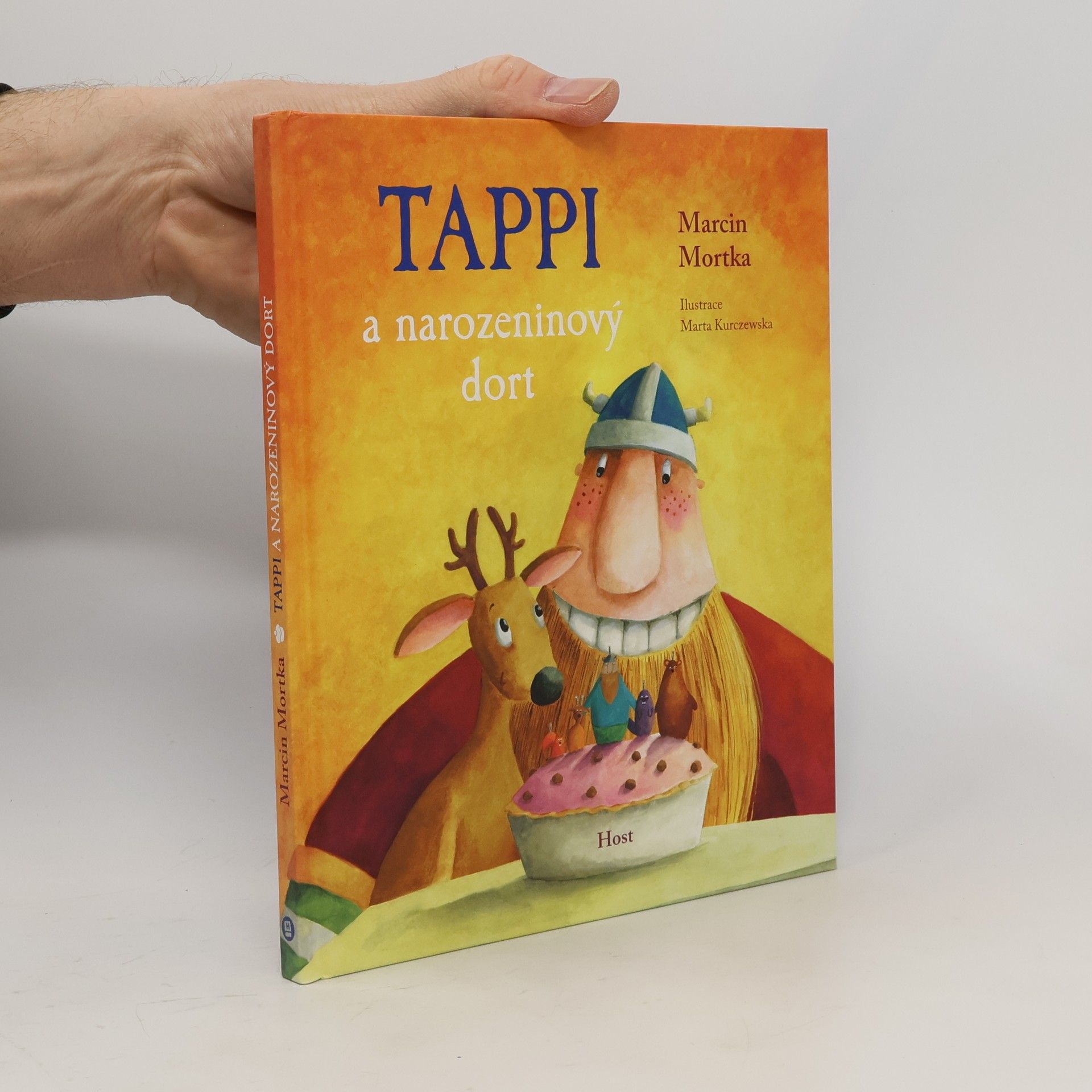 Marcin Mortka Tappi a narozeninový dort