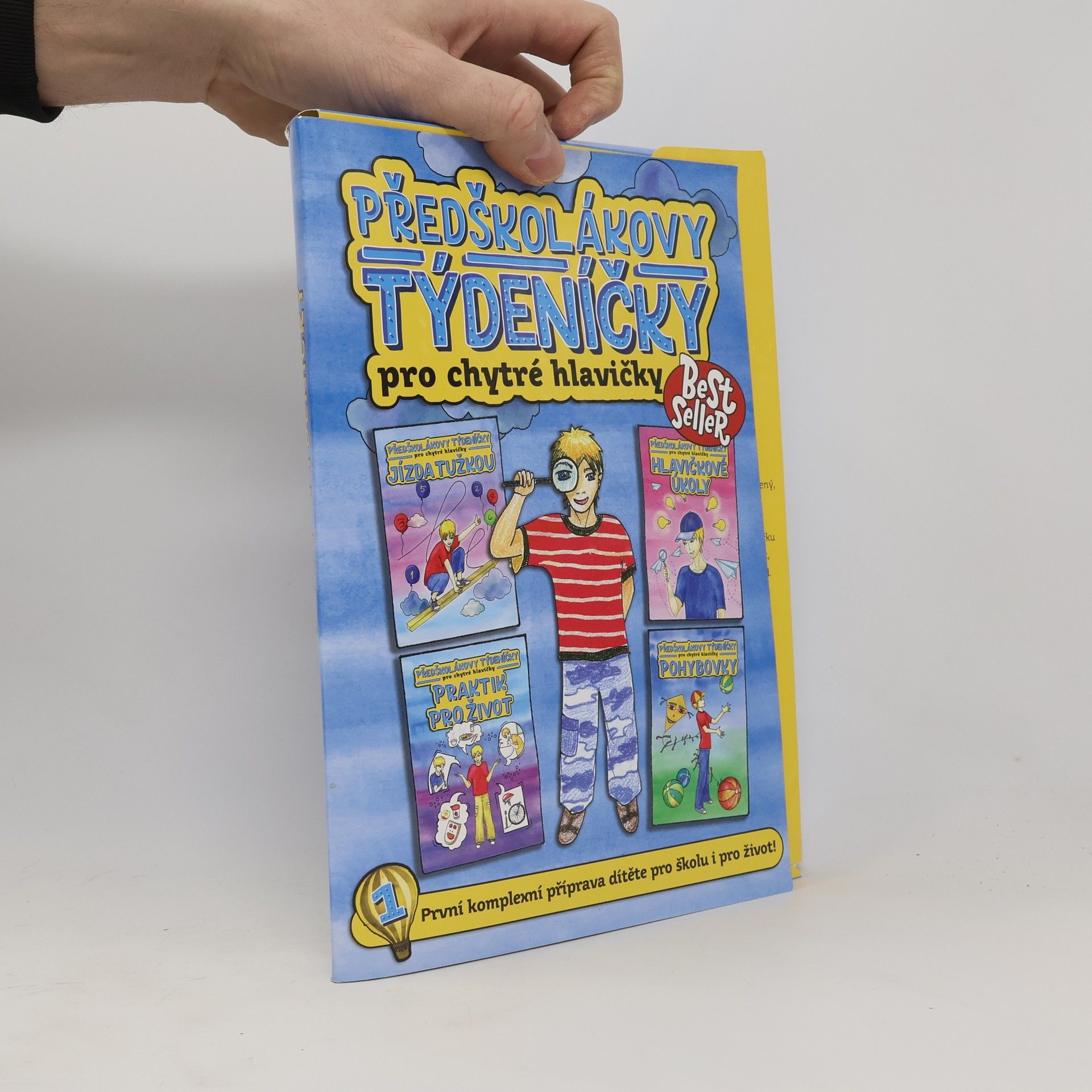 Kolektiv autorů Předškolákovy týdeníčky pro chytré hlavičky