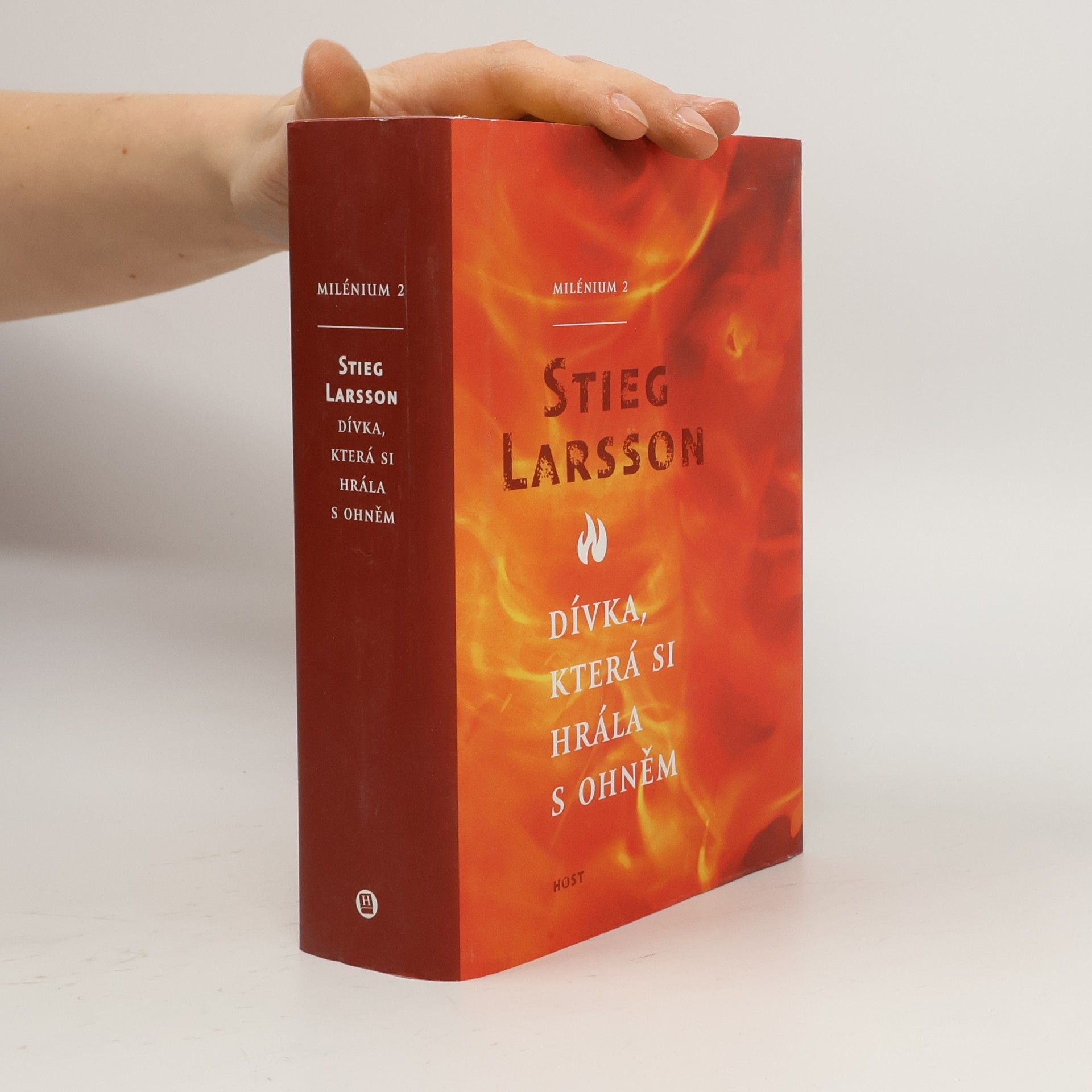 Stieg Larsson Dívka, která si hrála s ohněm