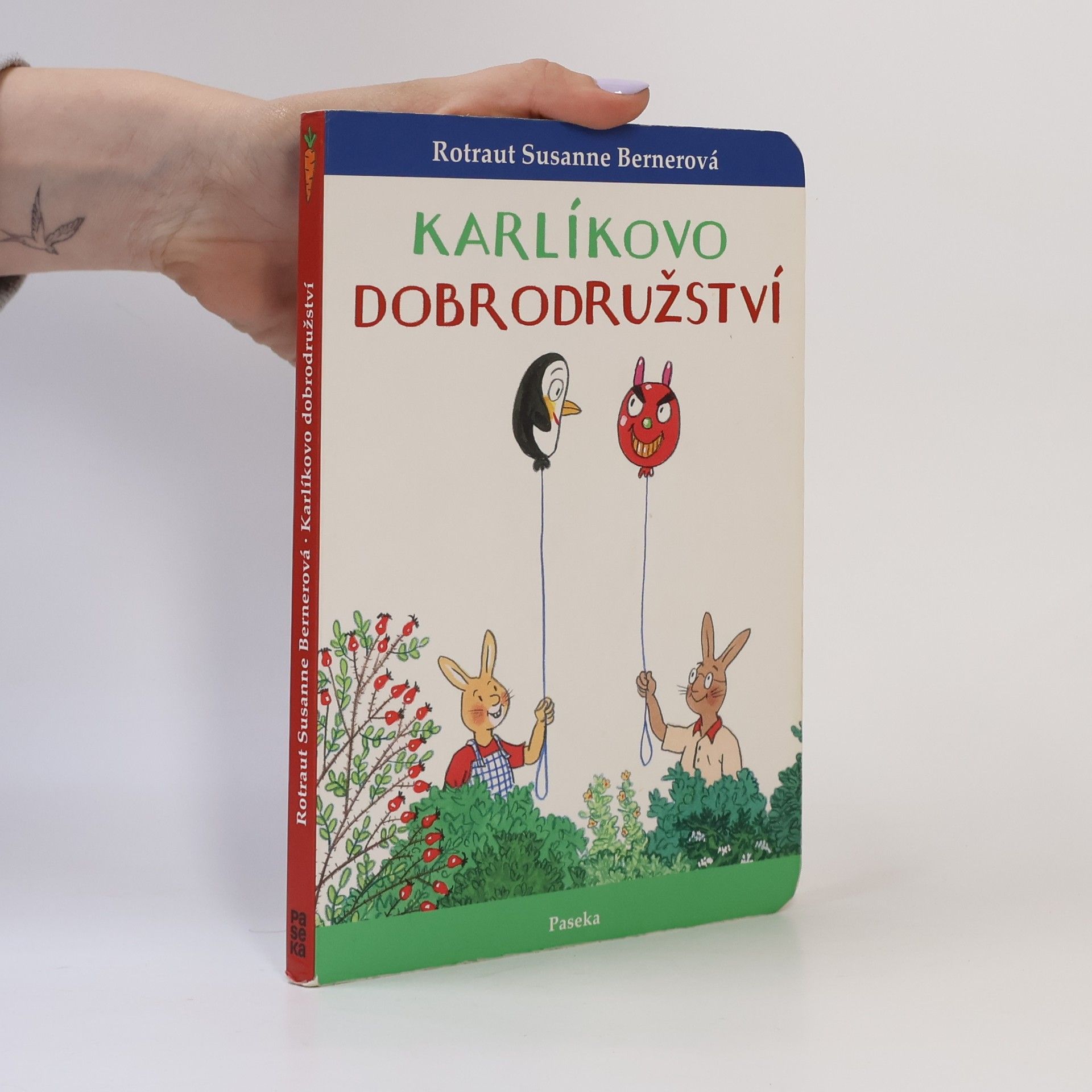 Rotraut Susanne Berner Karlíkovo dobrodružství