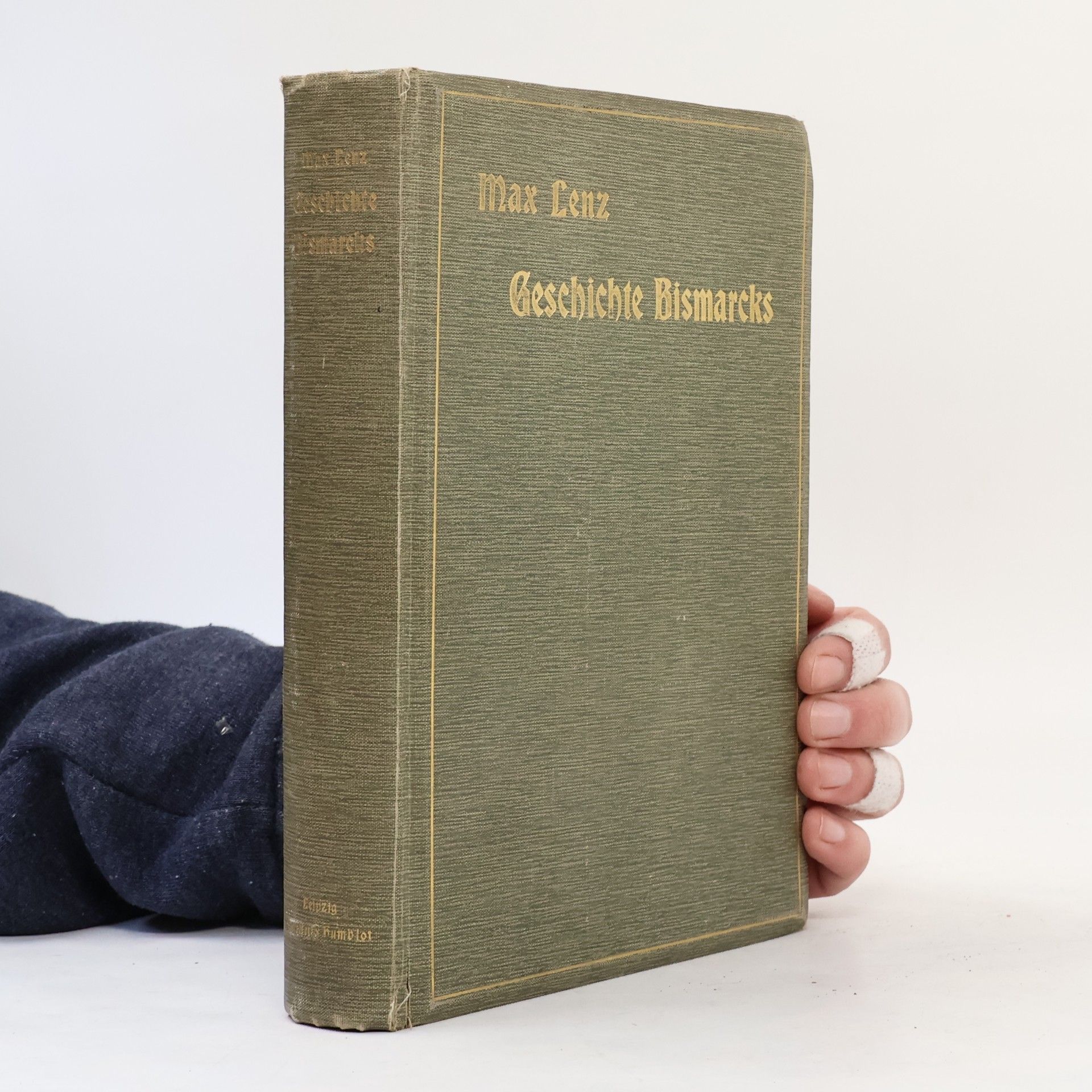 Max Lenz Geschichte Bismarcks