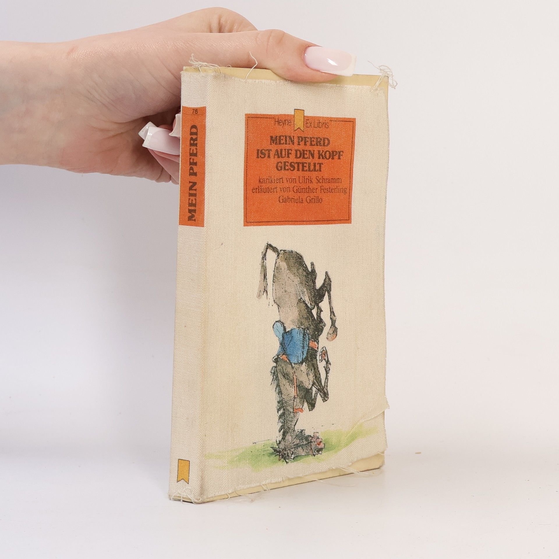 Mein Pferd ist auf den Kopf gestellt