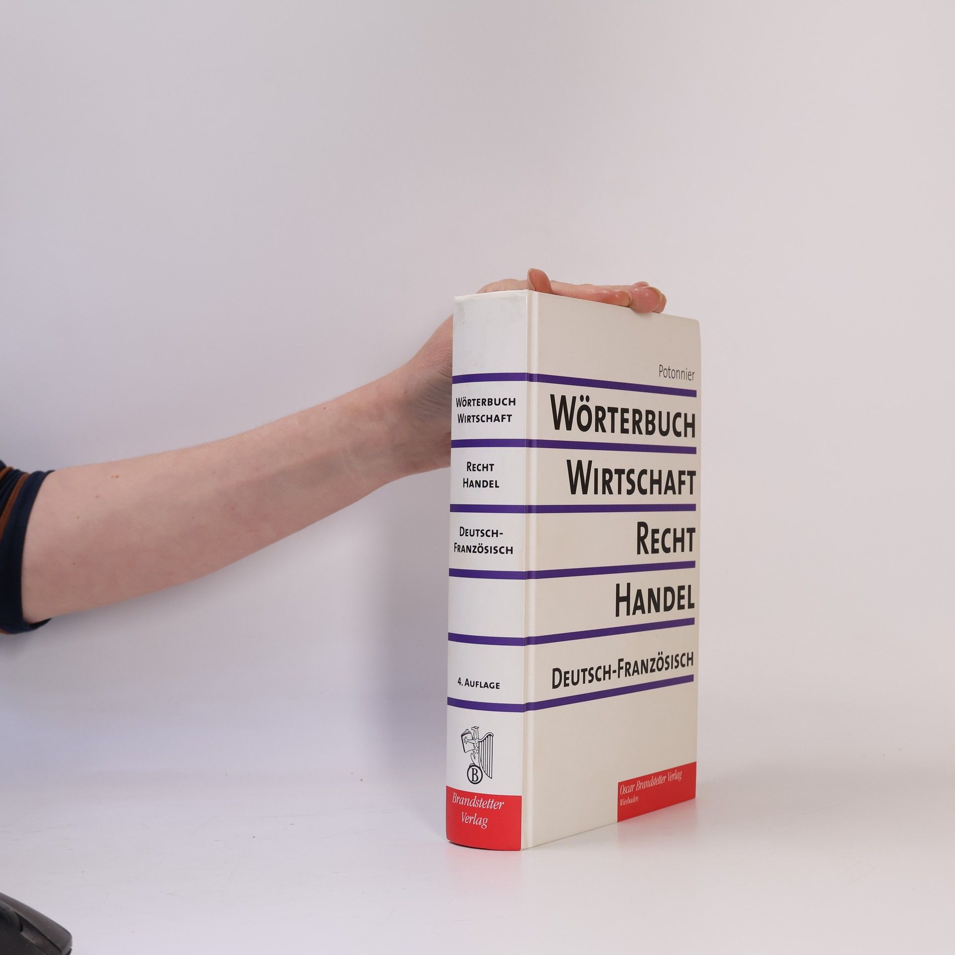 Georges E Potonnier Wörterbuch für Wirtschaft, Recht und Handel - 1: Deutsch-Französisch - 4. Auflage