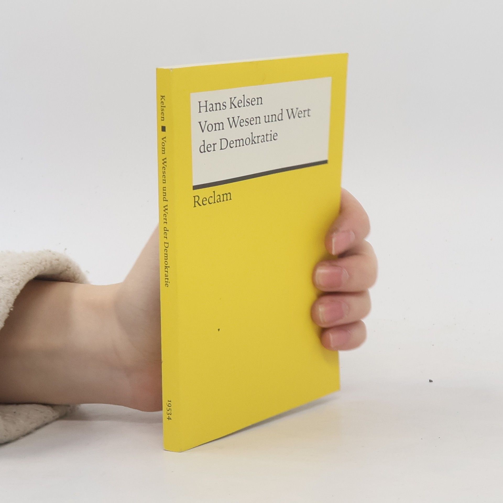 Vom Wesen und Wert der Demokratie