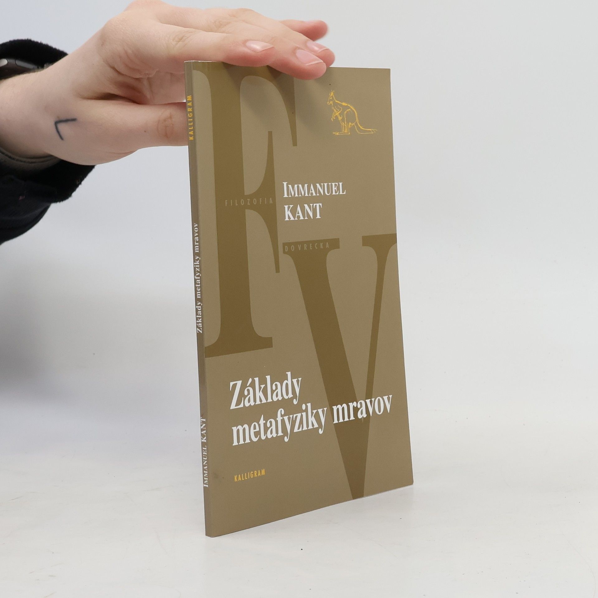 Immanuel Kant Základy metafyziky mravov