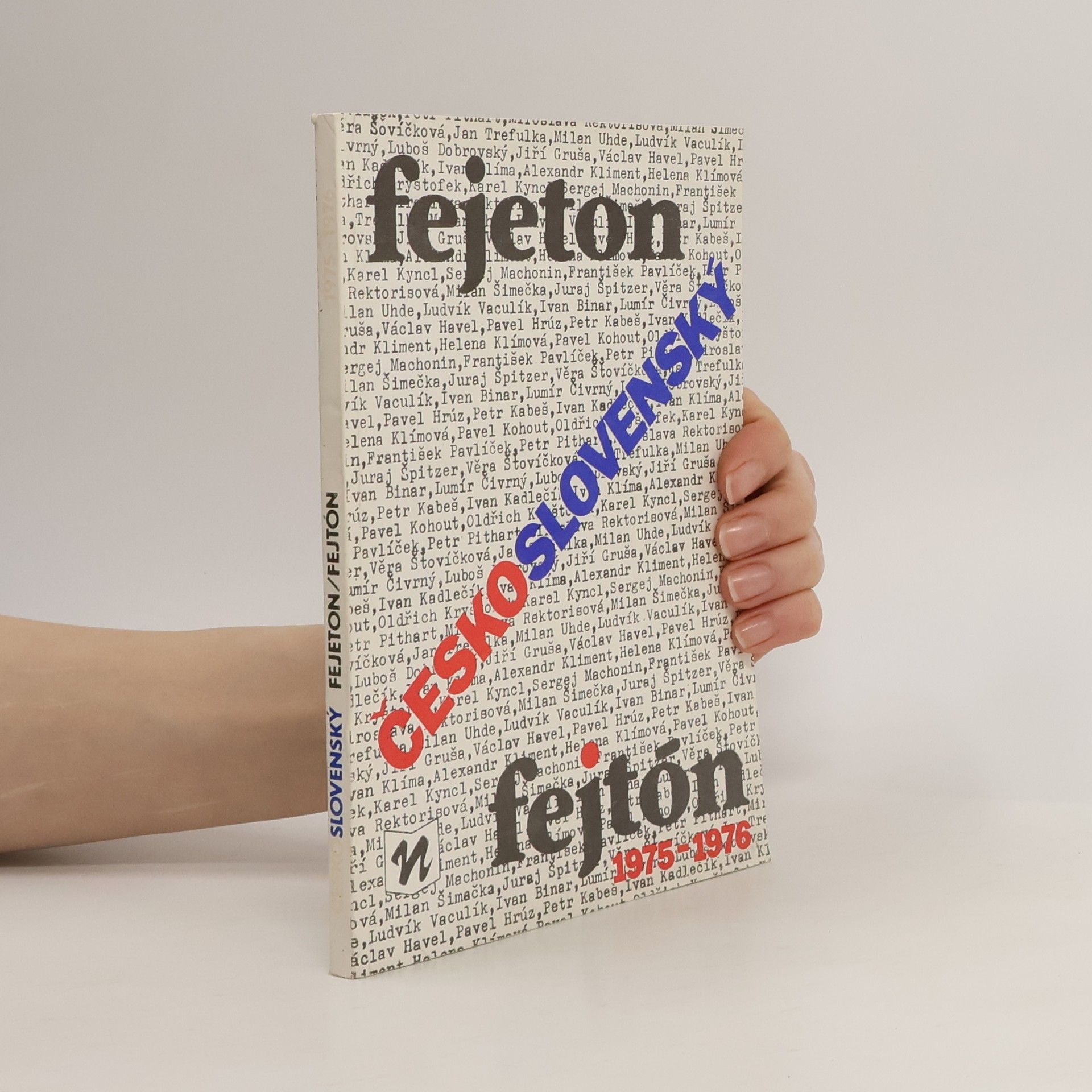 Ludvík Vaculík Československý fejeton/fejtón 1975-1976