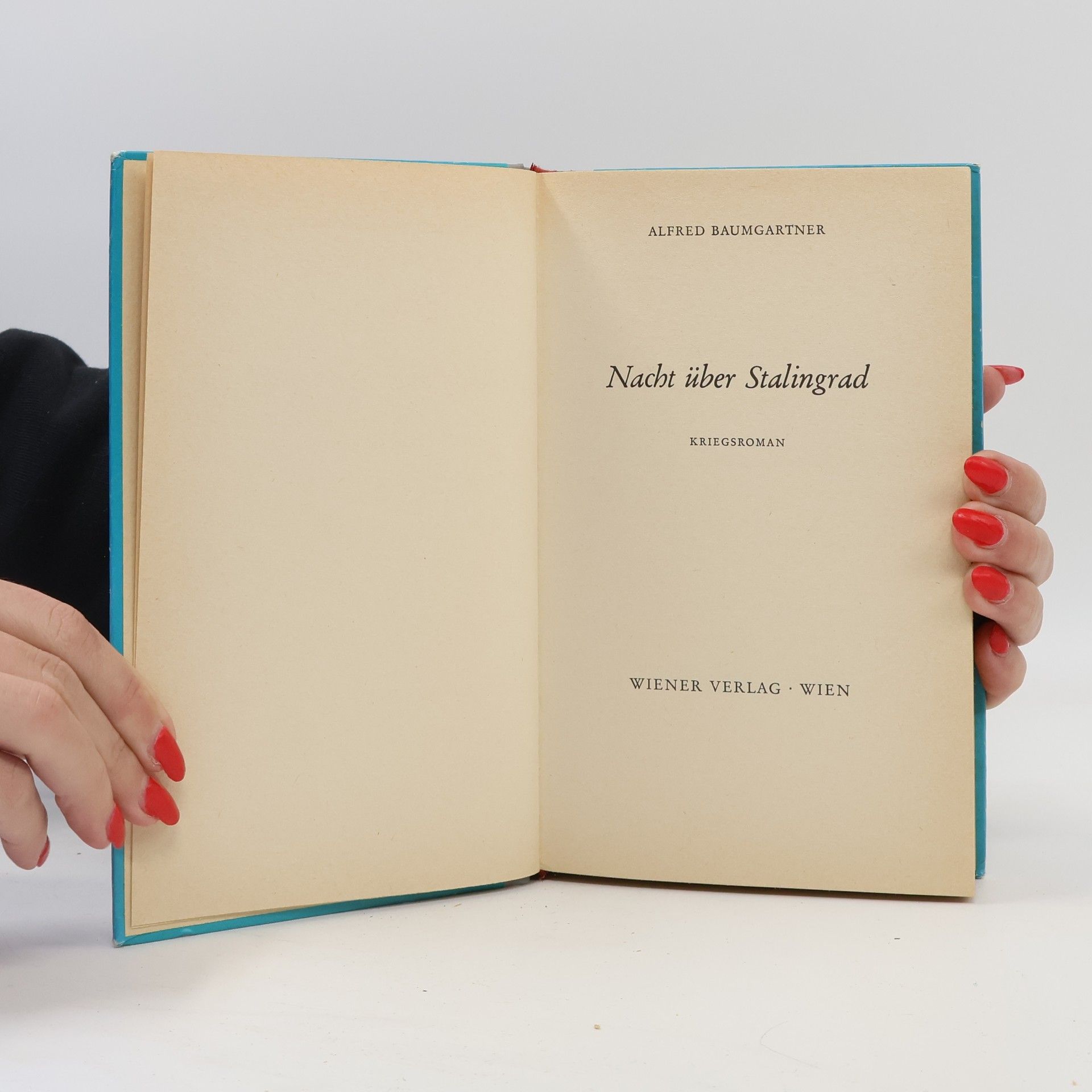 Alfred Baumgartner Nacht über Stalingrad