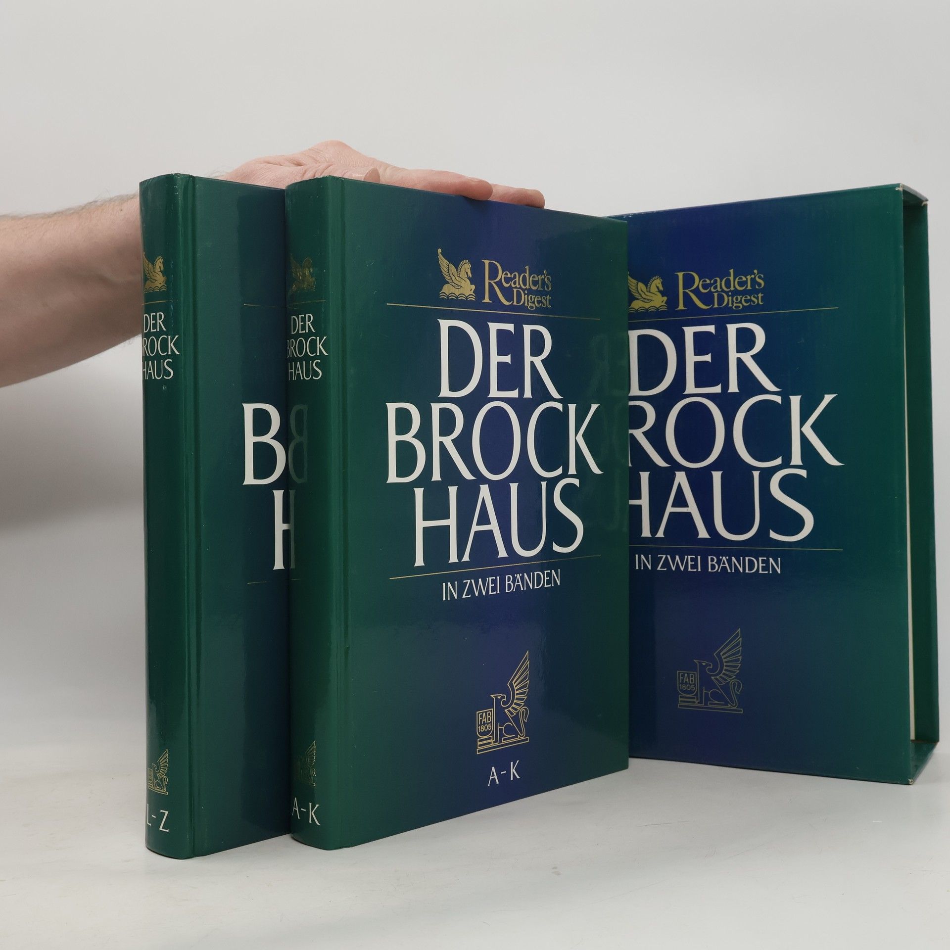 Kolektív autorov Der Brockhaus in zwei Bänden. A-K + L-Z. (2 Bände)