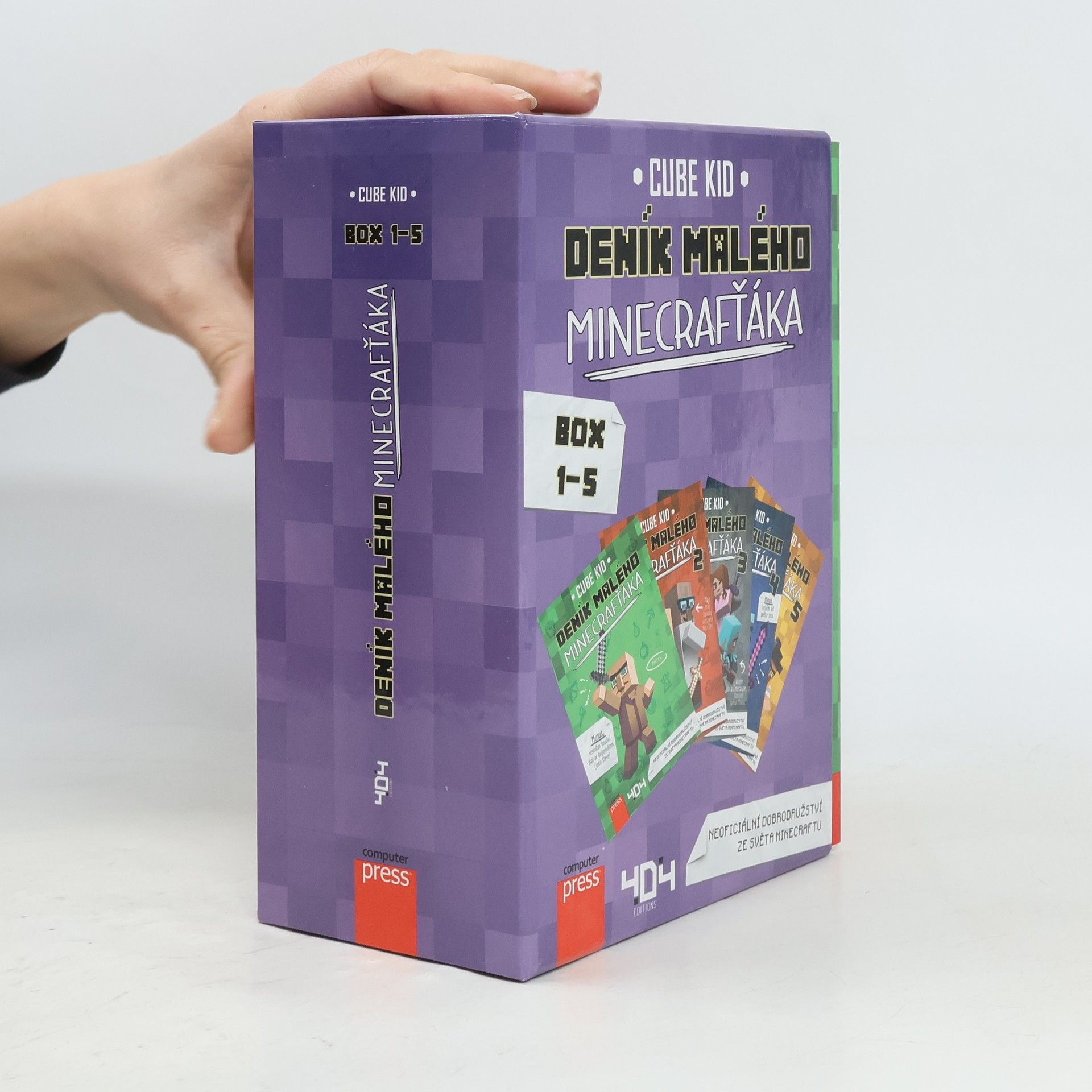 Deník malého Minecrafťáka. Box 1-5