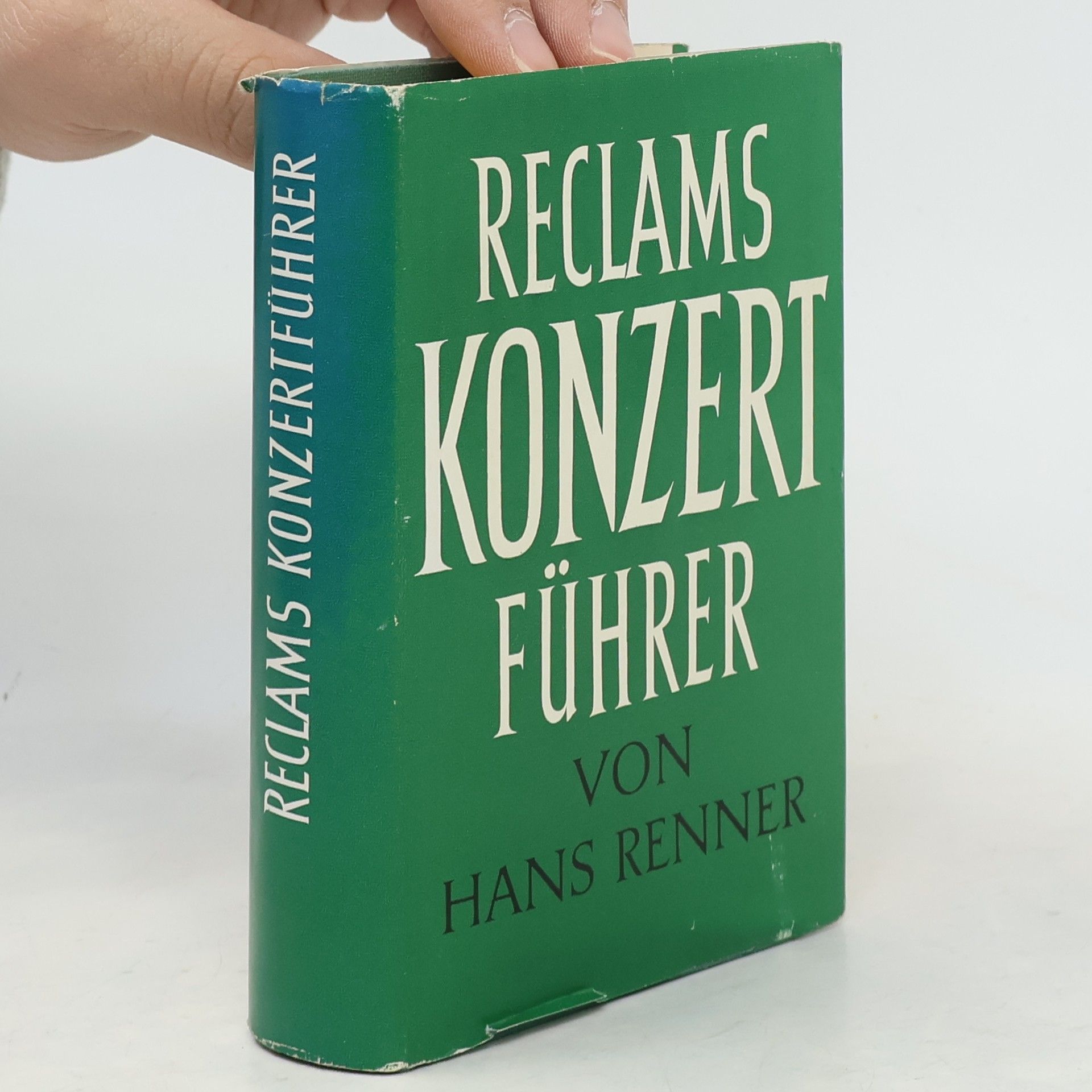 Hans Renner Reclams Konzert Führer