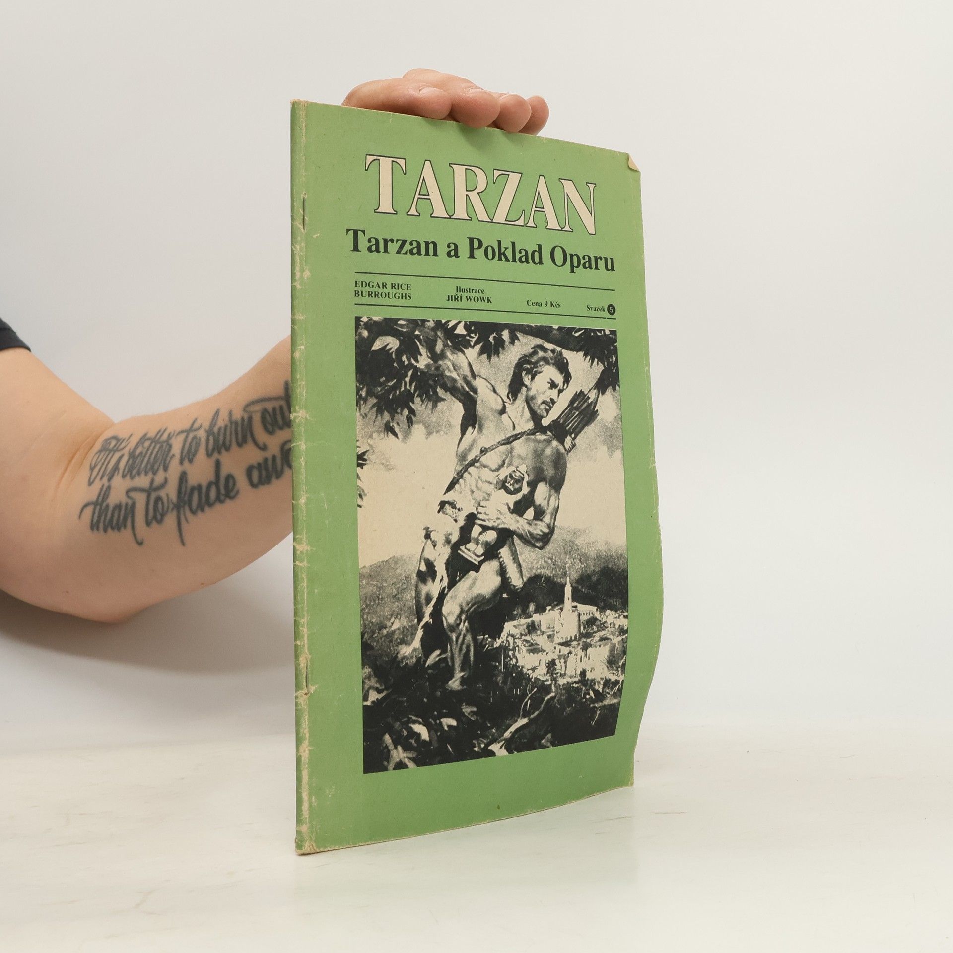 Edgar Rice Burroughs Tarzan 5. Tarzan a poklad Oparu