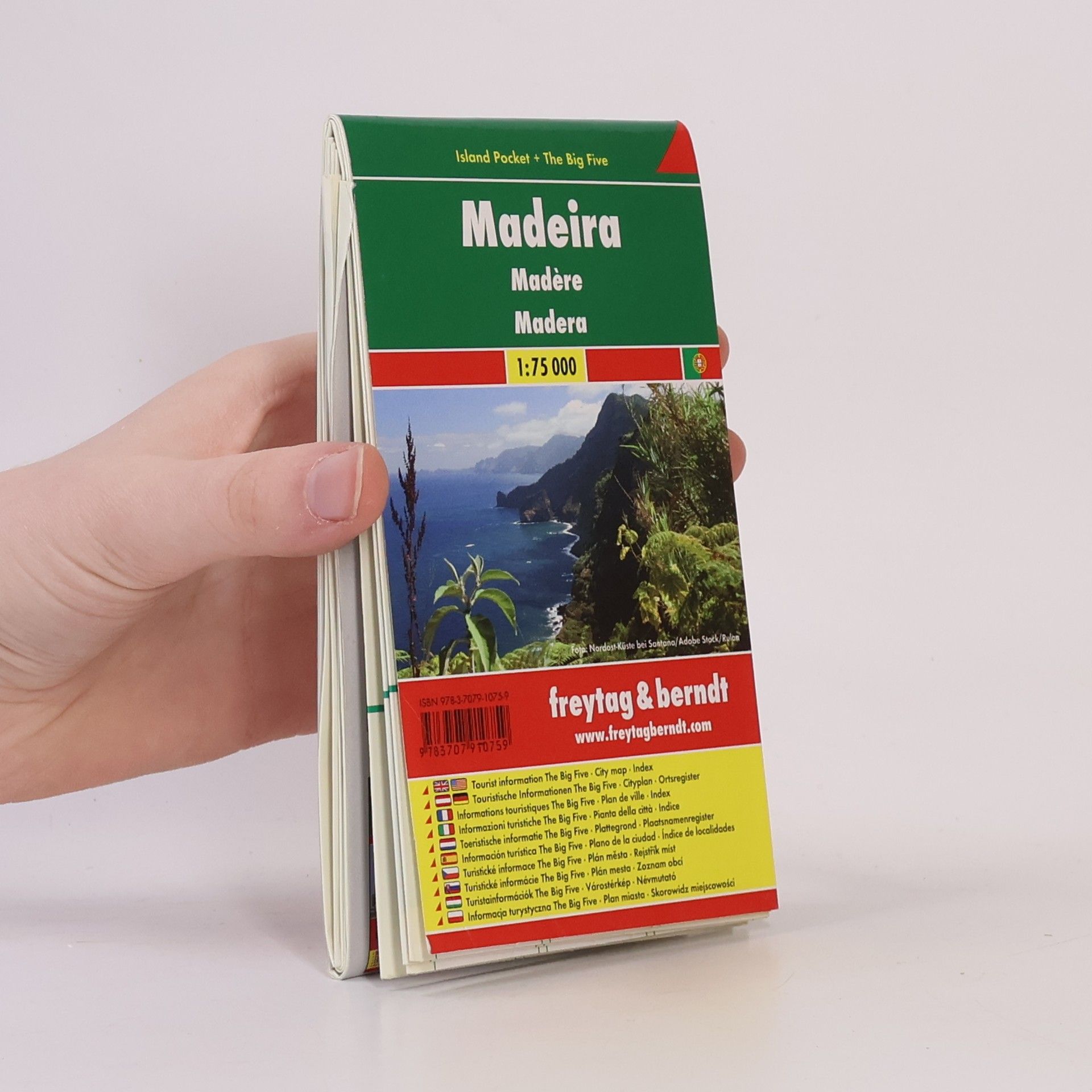 Freytag-Berndt u. Artaria Freytag & Berndt Autokarte Madeira. Madère. Madera