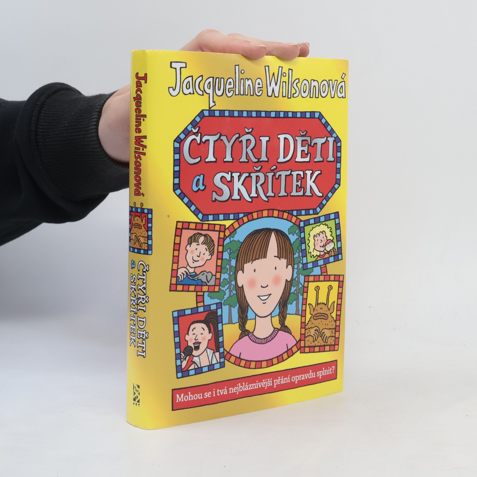 Jacqueline Wilson Čtyři děti a skřítek