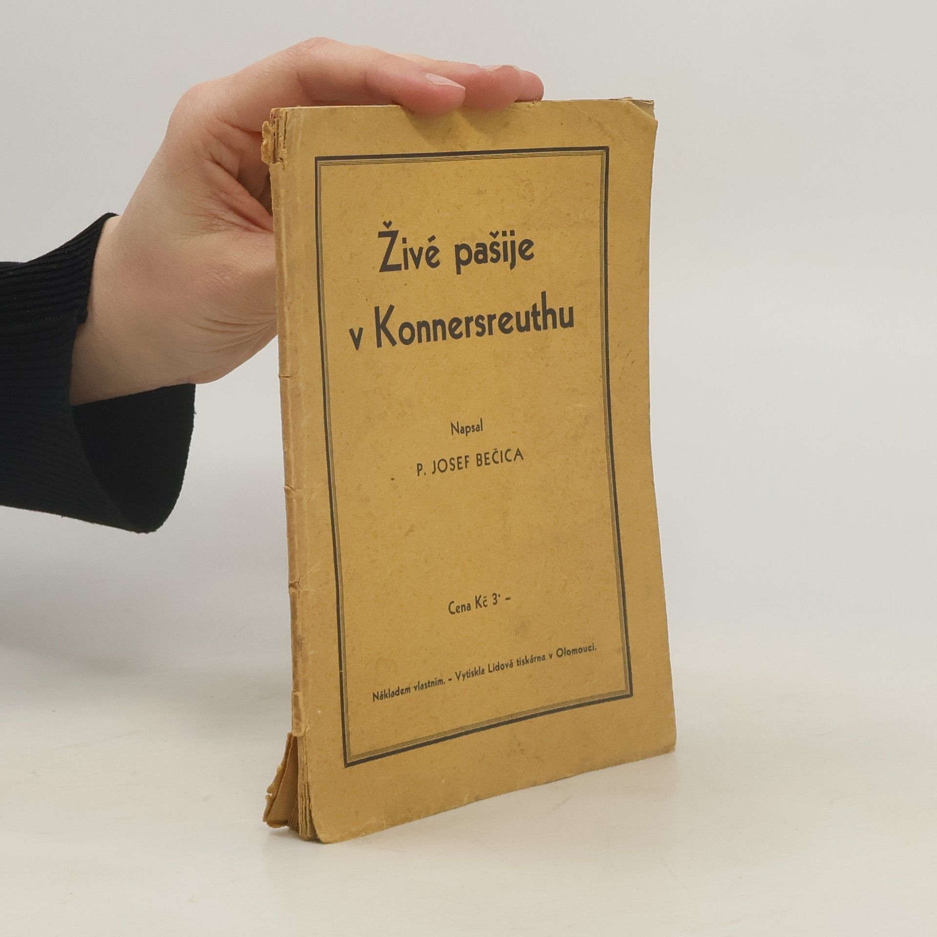 P. Josef Bečica Živé pašije v Konnersreuthu