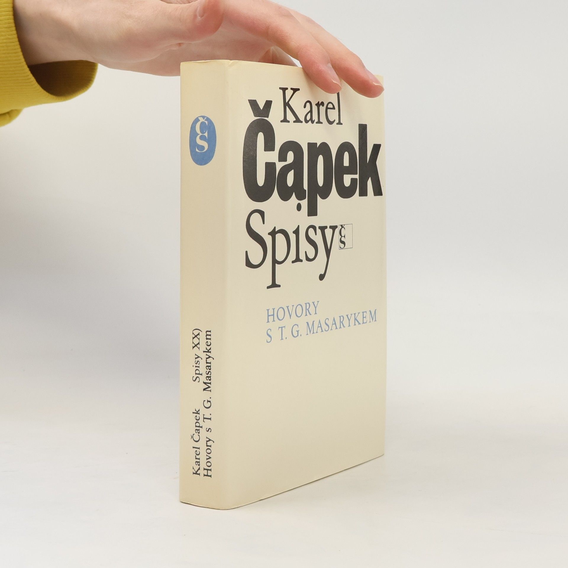 Karel Čapek Hovory s T. G. Masarykem