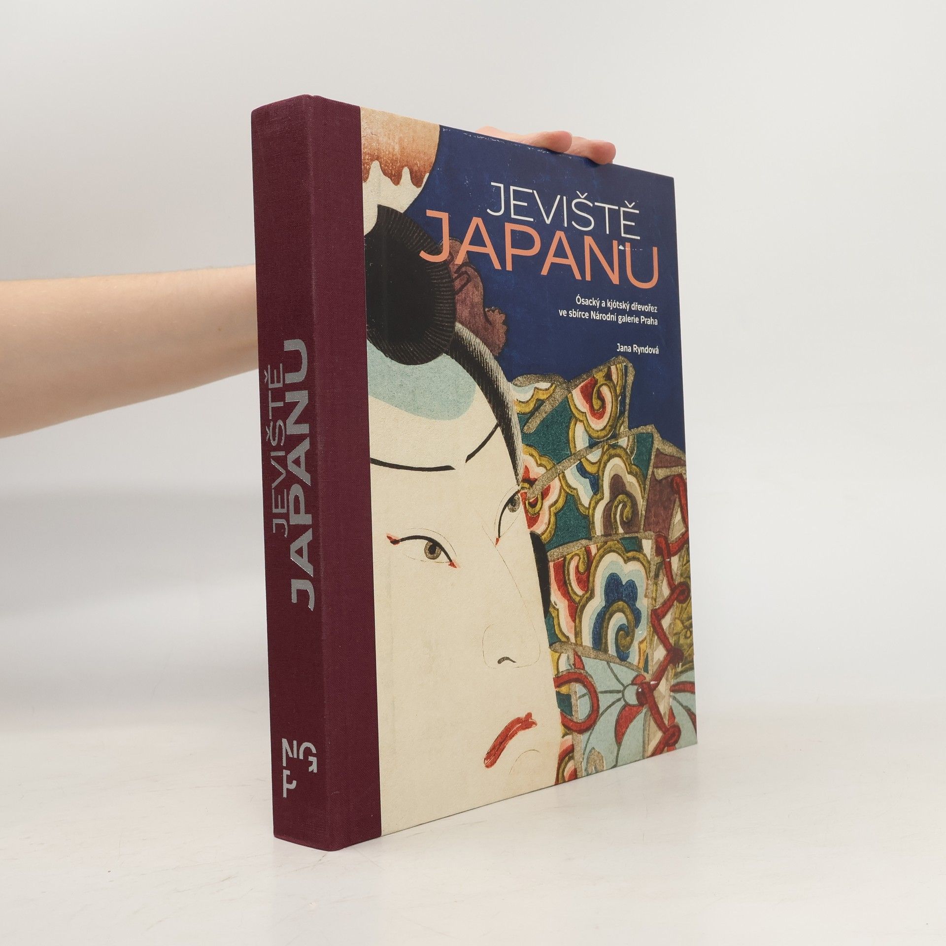 Jana Ryndová Jeviště Japanu: Ósacký a kjótský dřevořez ve sbírce Národní galerie Praha