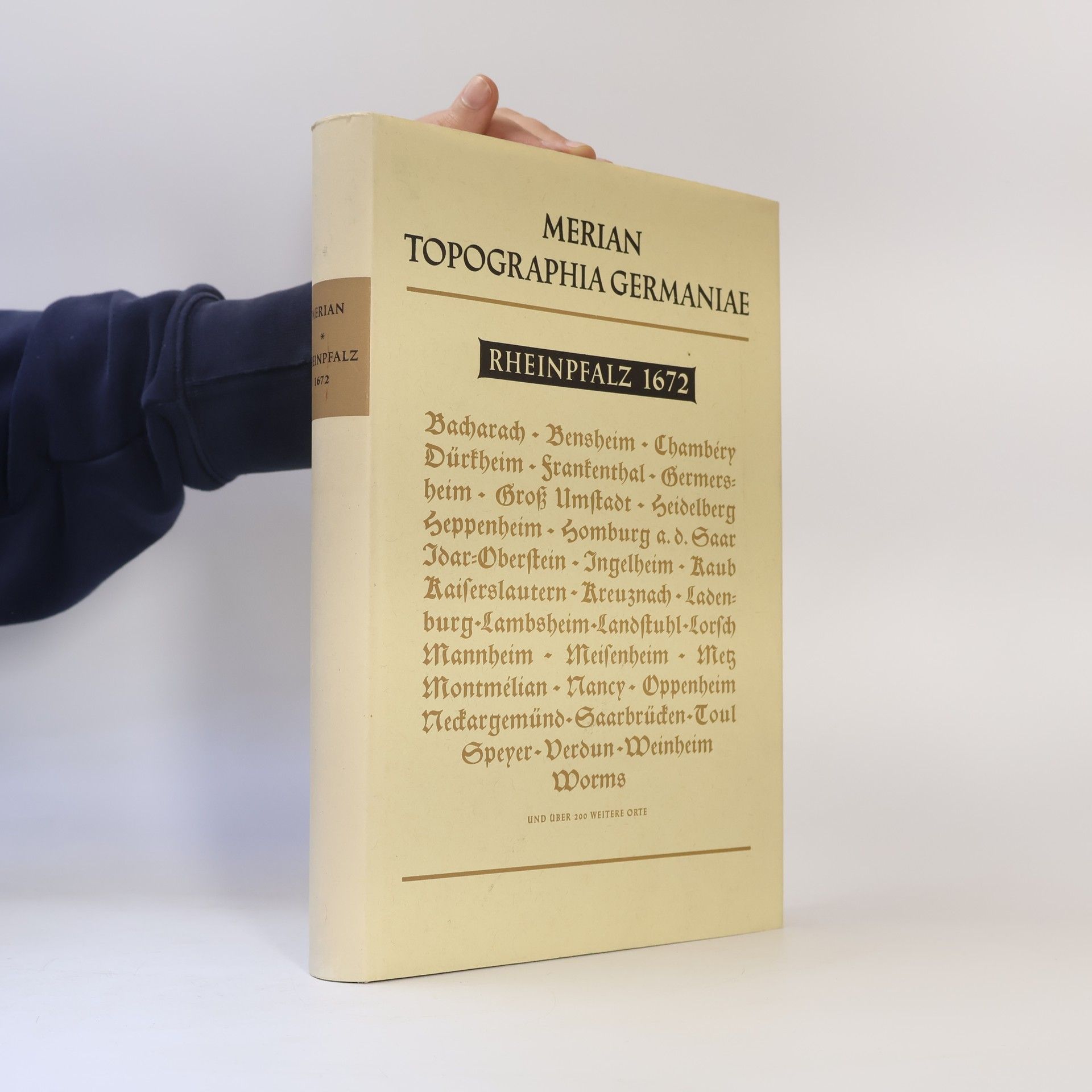 Matthäus Merian Merian Topographia Germaniae Rheinpfalz 1672