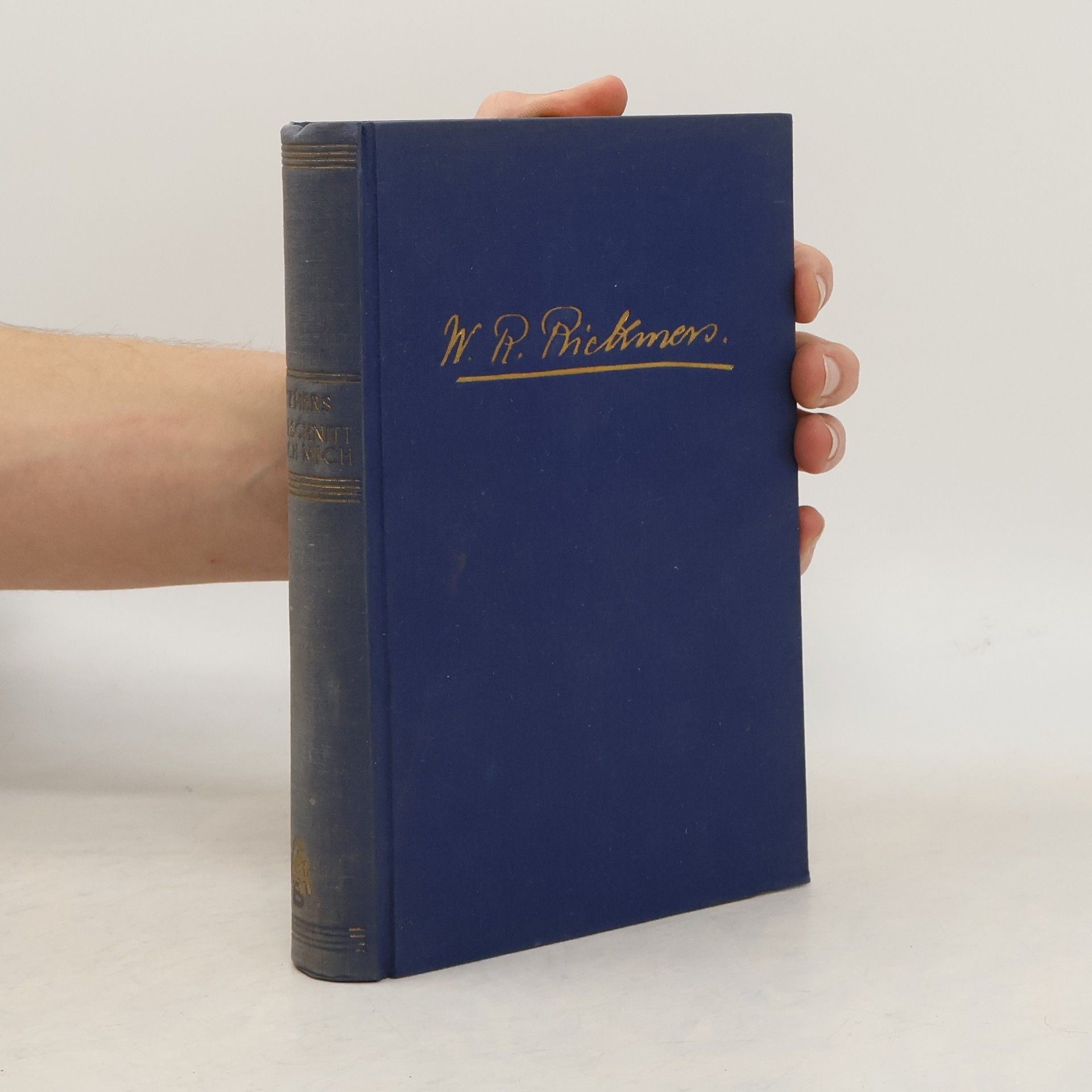 Willi R. Rickmers Querschnitt durch mich