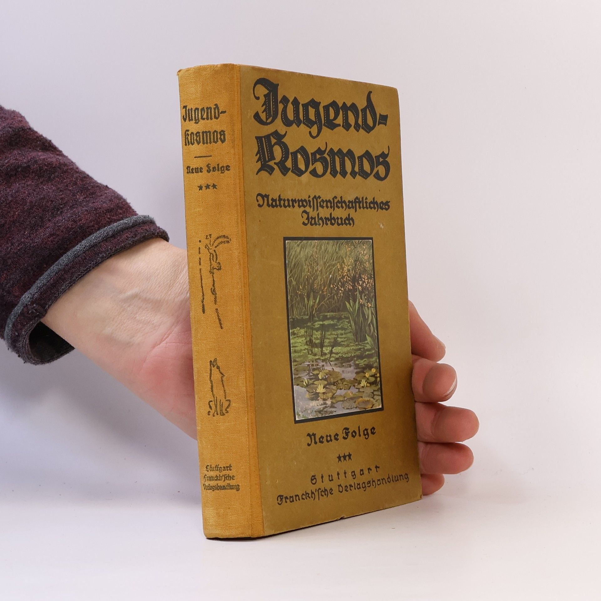 E. Thompson Seton Jugend-Kosmos Naturwissenschaftliches Jahrbuch Neue Folge Band 3