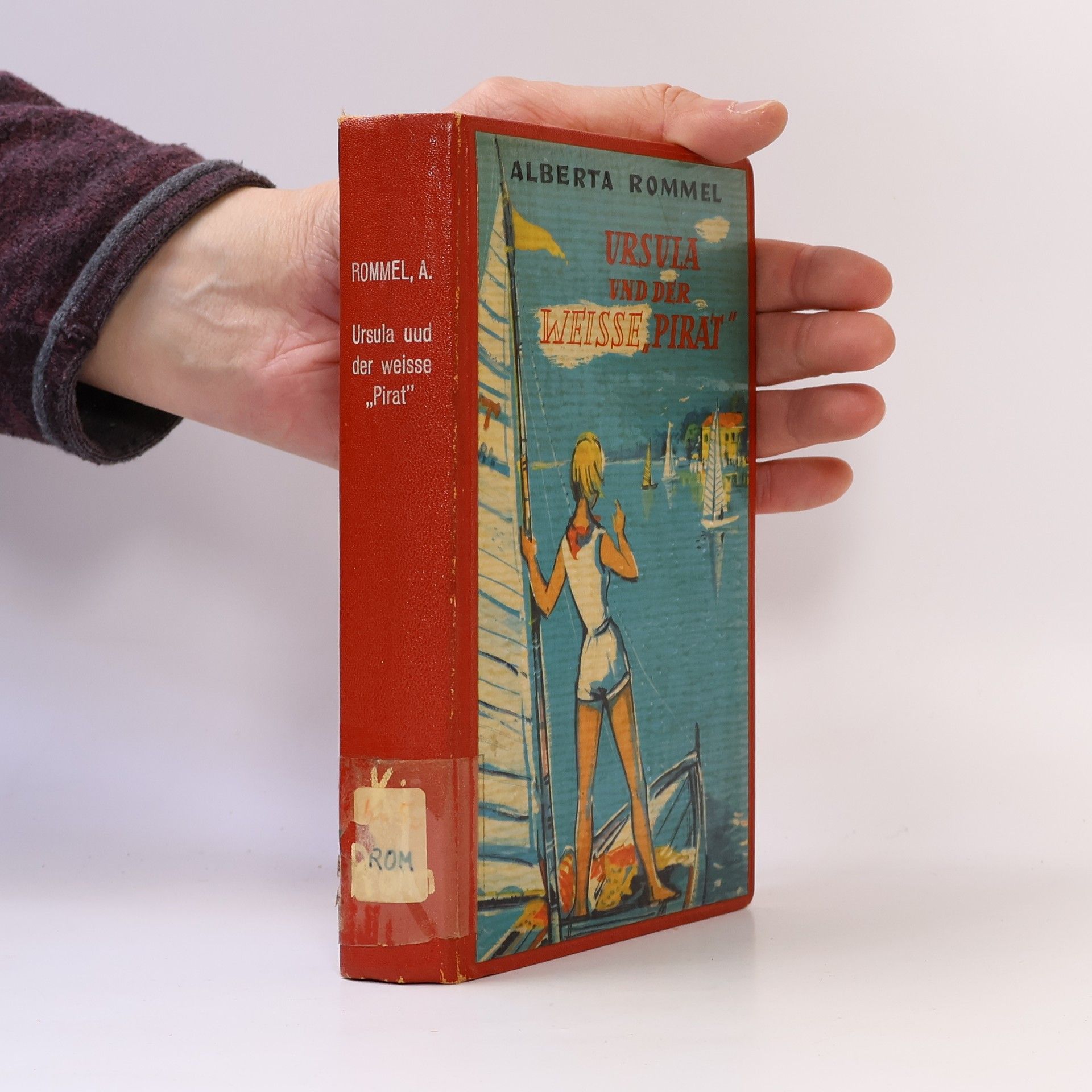 Alberta Rommel Ursula und der weisse "Pirat"