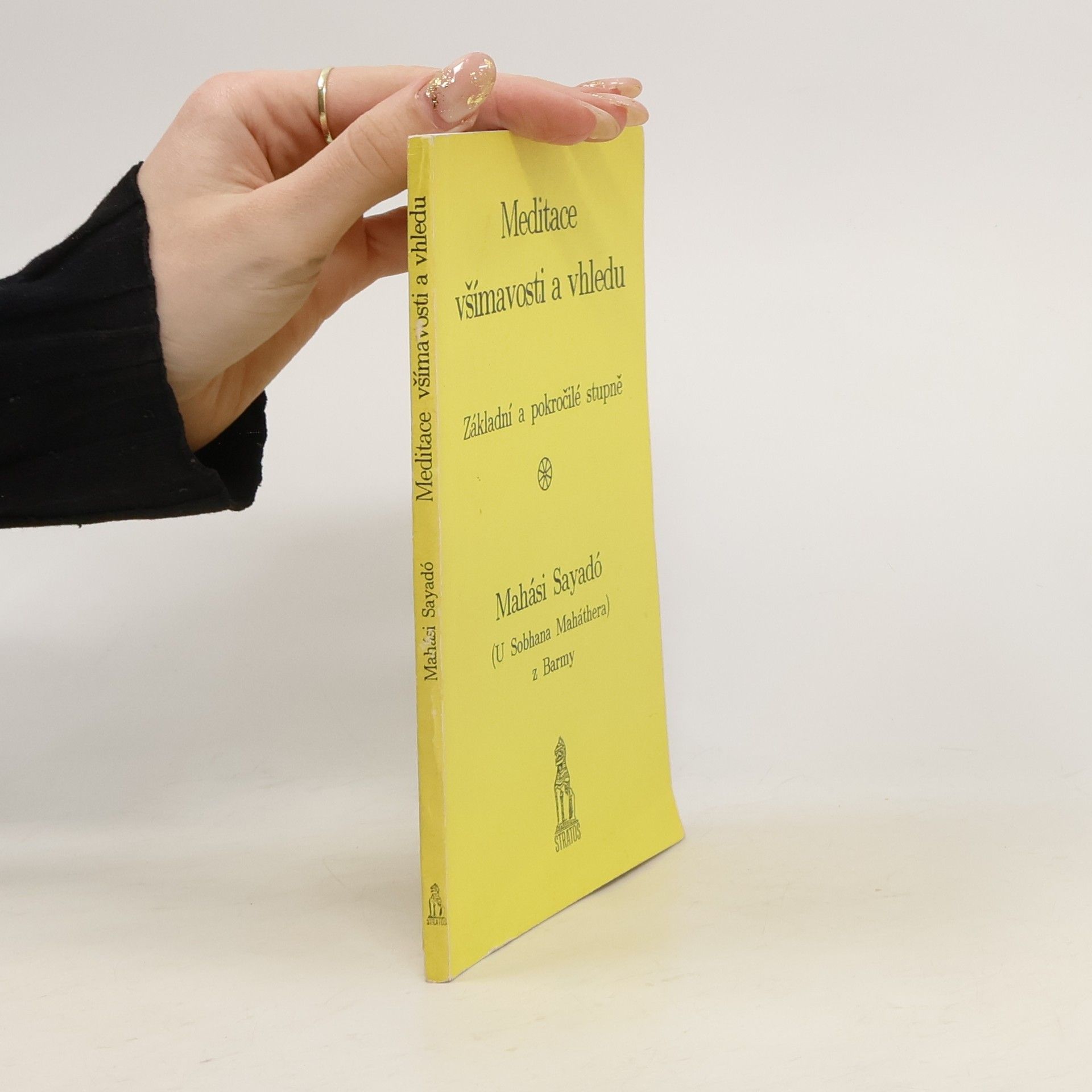 Mahasi Sayadaw Meditace všímavosti a vhledu : základní a pokročilé stupně