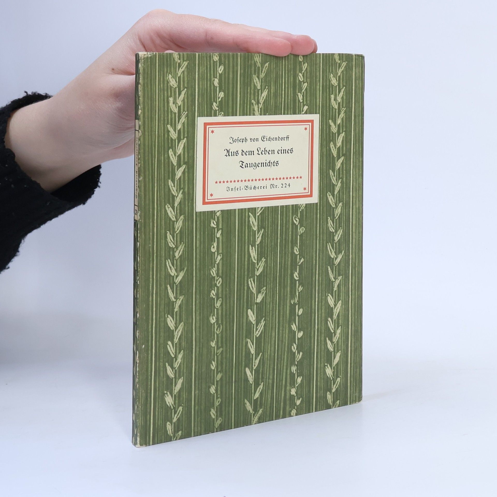 Joseph von Eichendorff Aus dem Leben eines Taugenichts