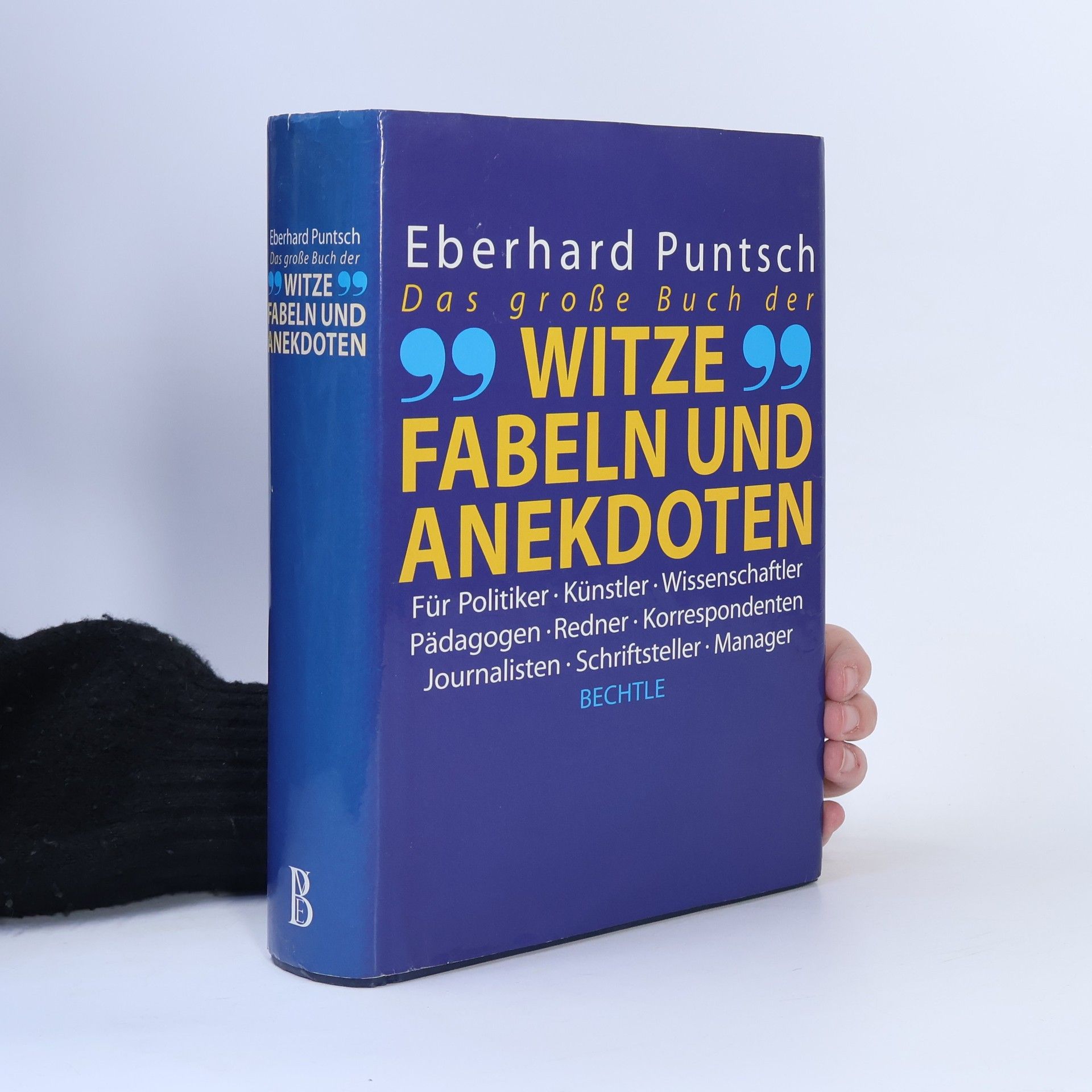 Eberhard Puntsch Das große Buch der Witze, Fabeln und Anekdoten