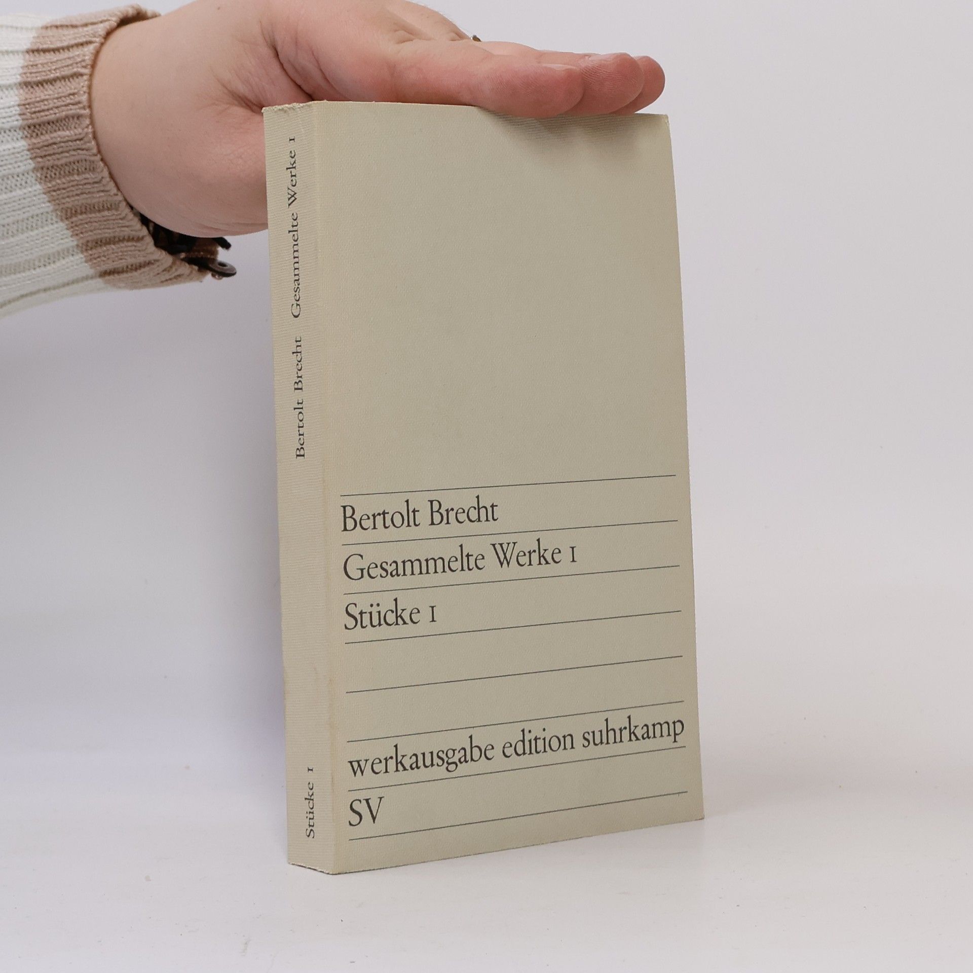 Bertolt Brecht Gesammelte Werke I. Stücke I.