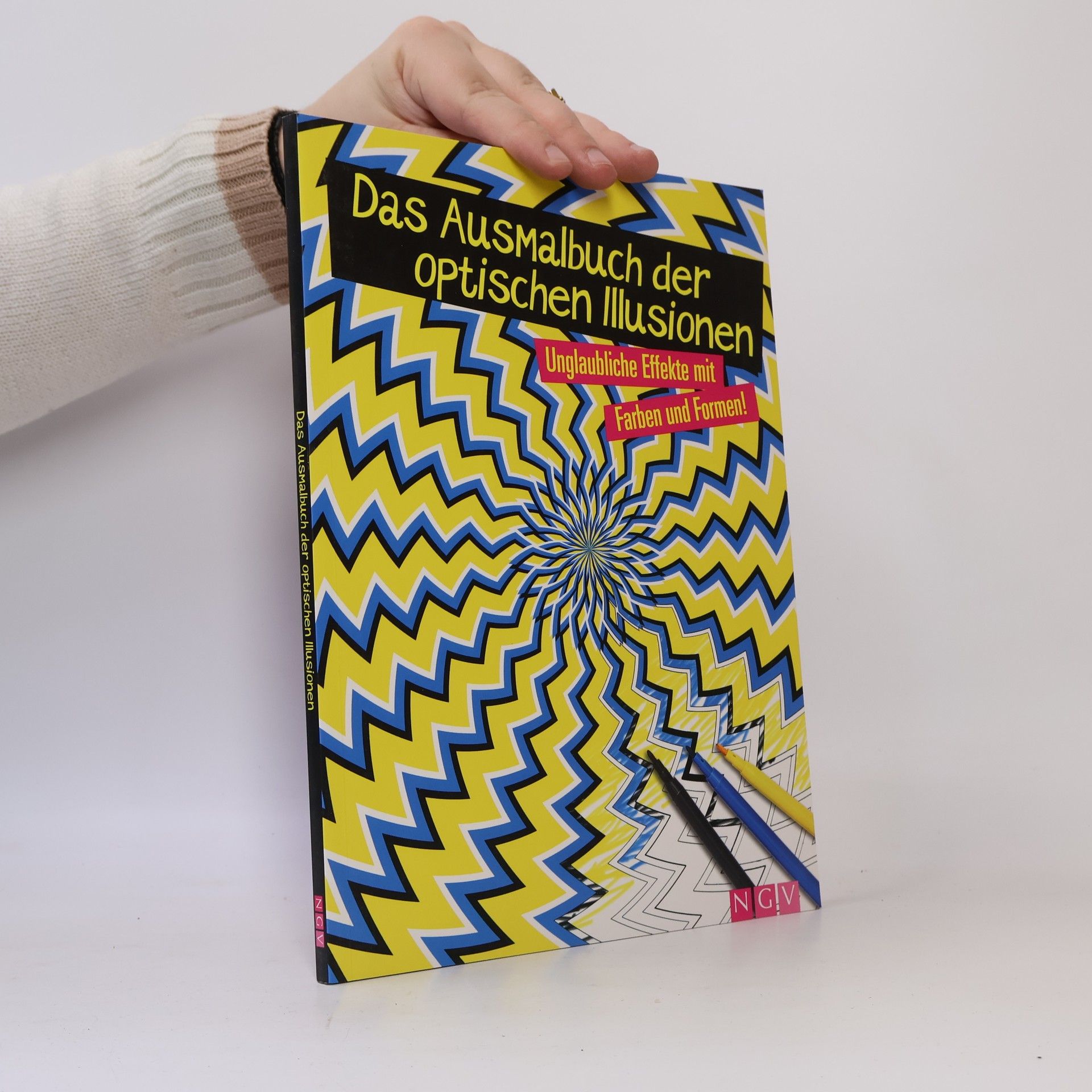 Unknown Author Das Ausmalbuch der optischen Illusionen