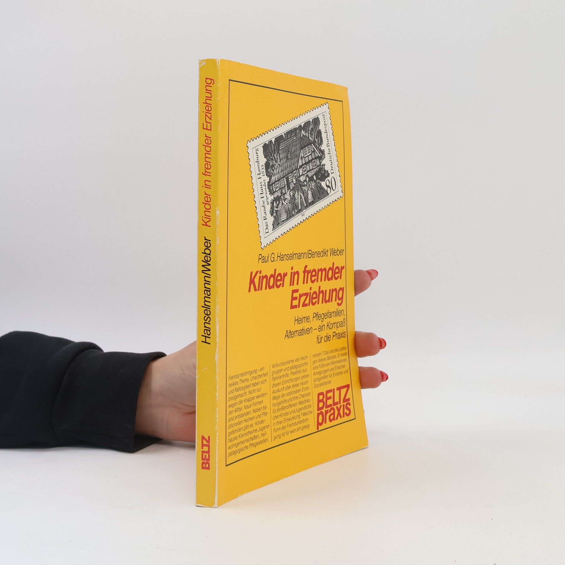 Paul G. Hanselmann Kinder in fremder Erziehung