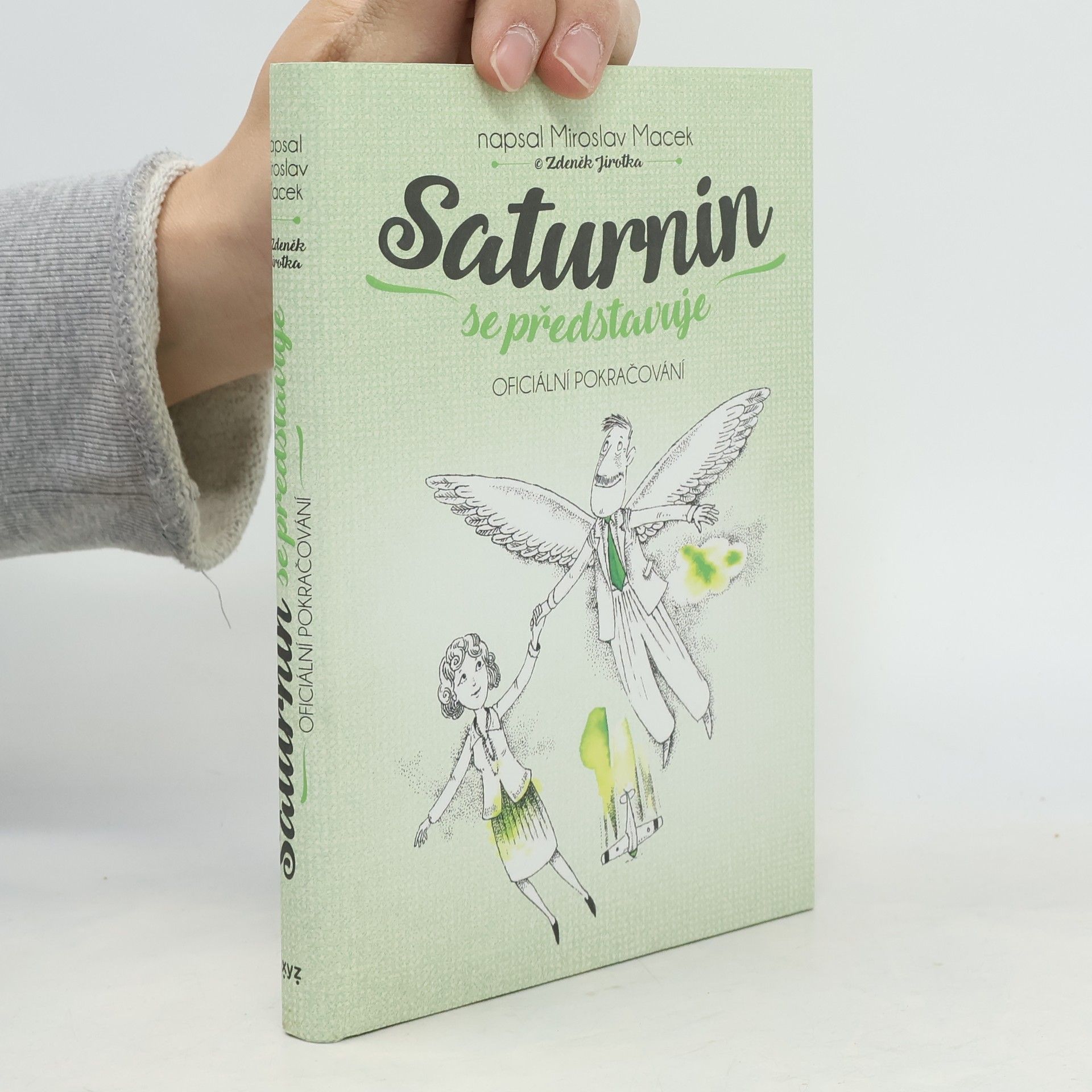 Miroslav Macek Saturnin se představuje