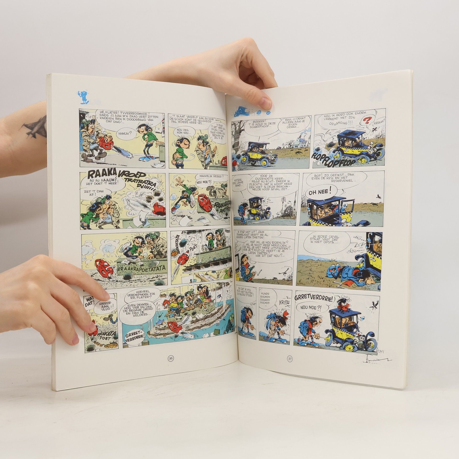 André Franquin Die reuze Flater