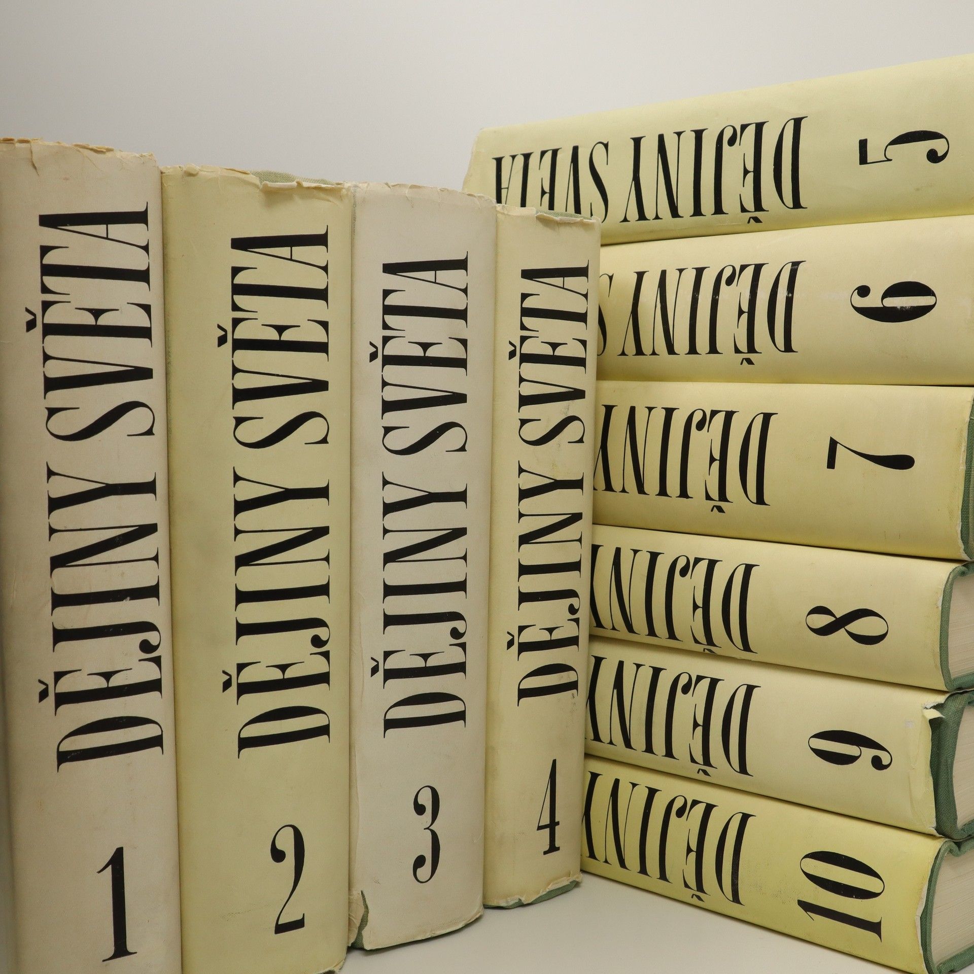 Autorenkollektiv Dějiny světa 1-10 (v deseti svazcích, kompletní)