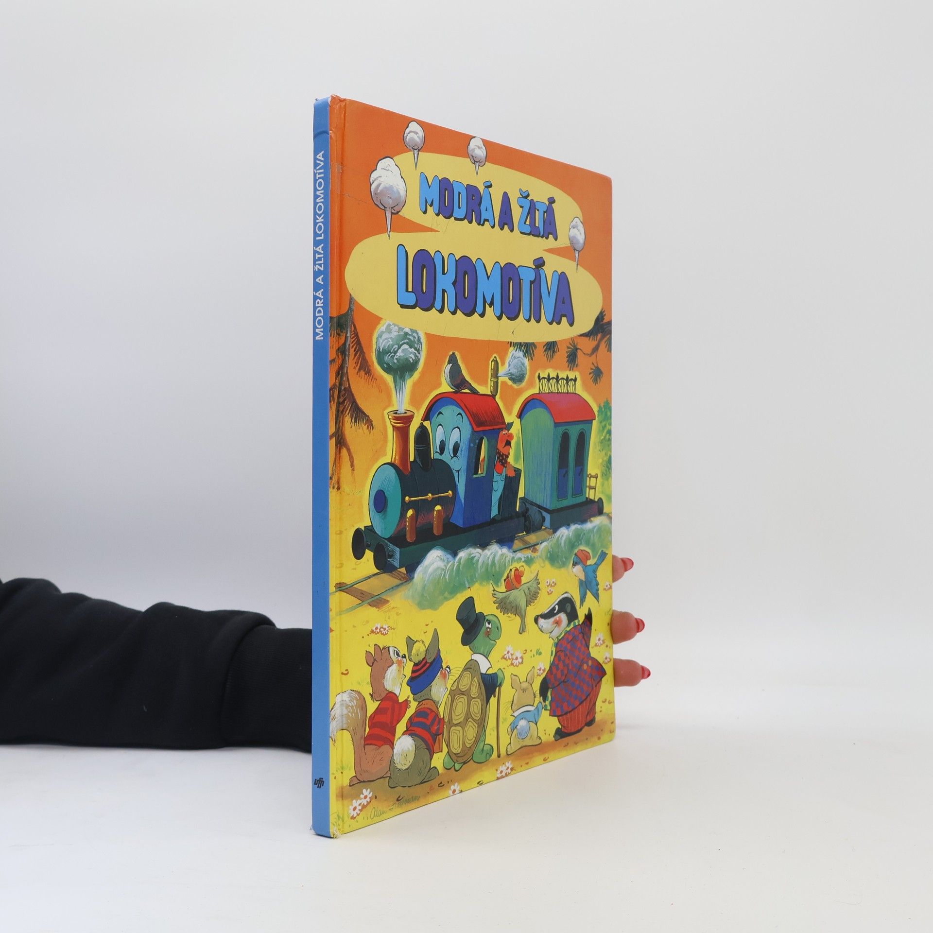 Hayden McAllister Modrá a žltá lokomotíva