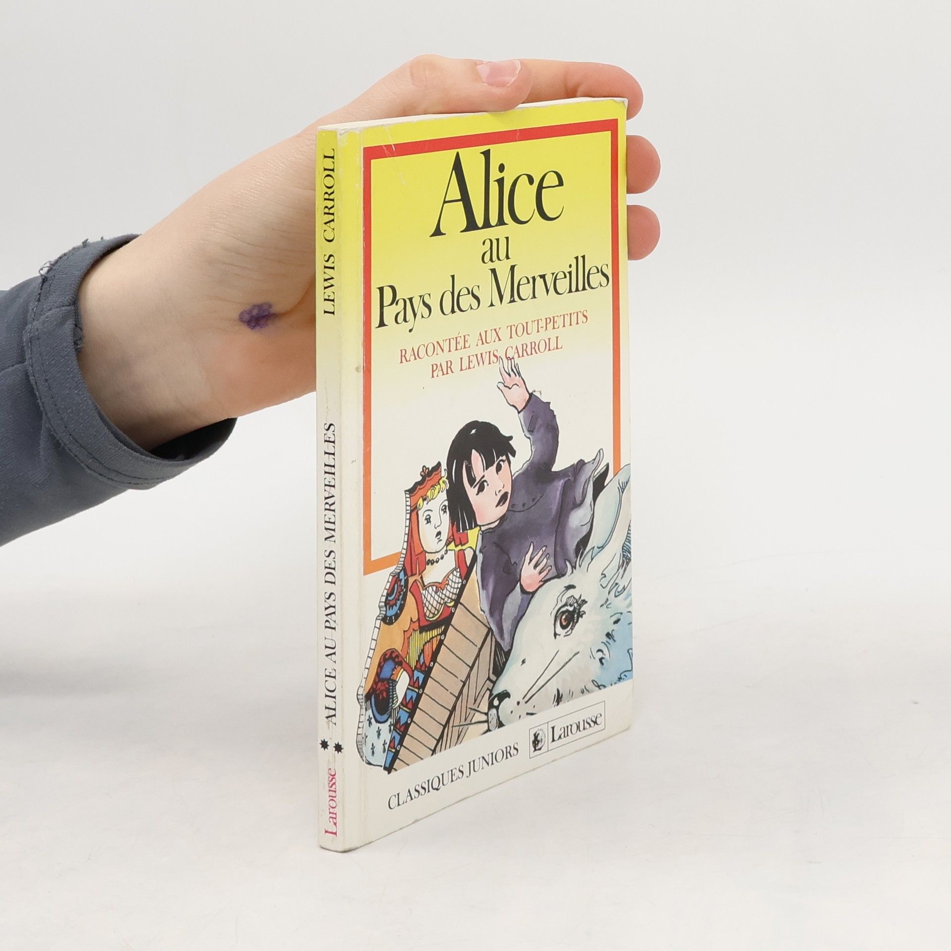 Lewis Carroll Alice au Pays des Merveilles, racontée aux tout-petits