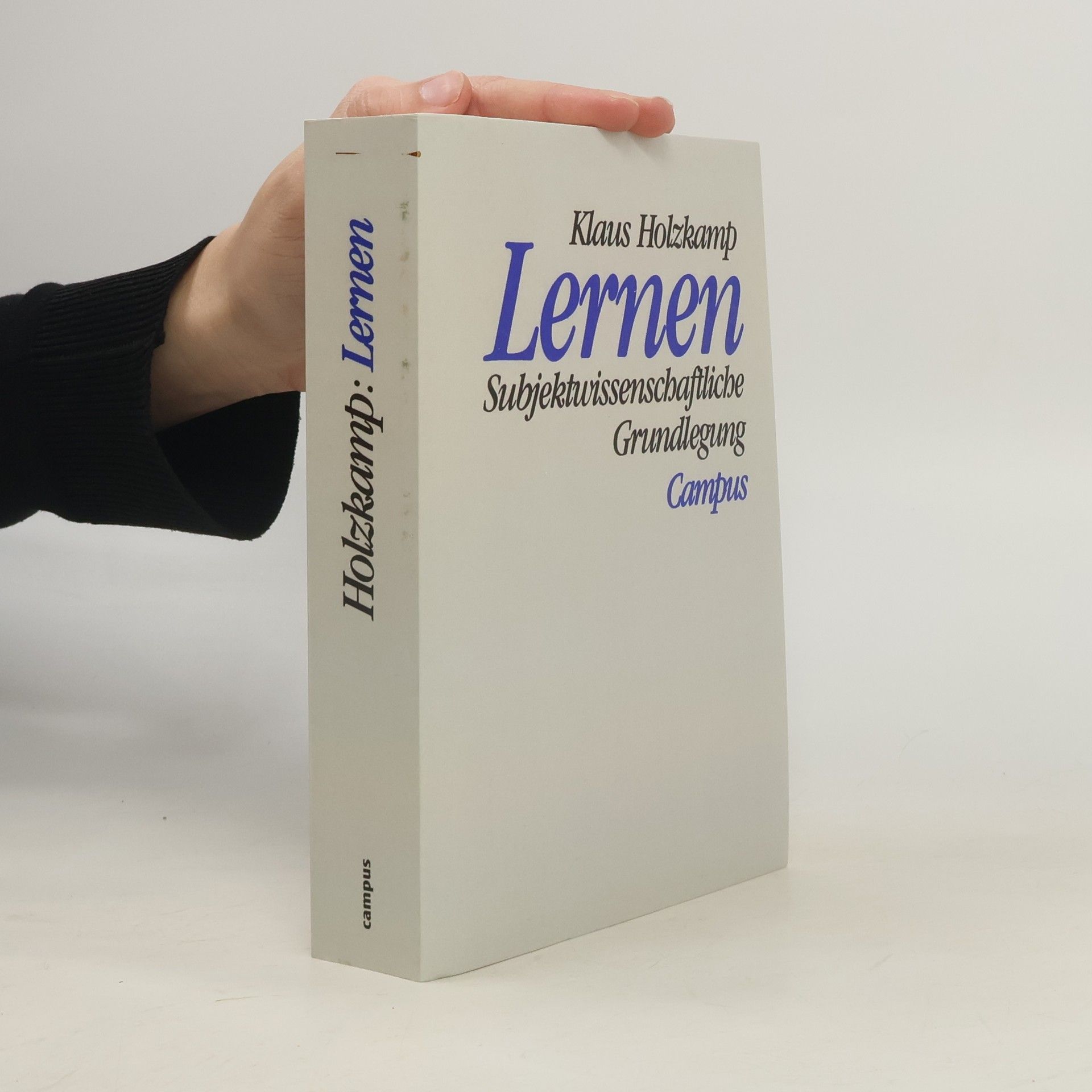 Klaus Holzkamp Lernen