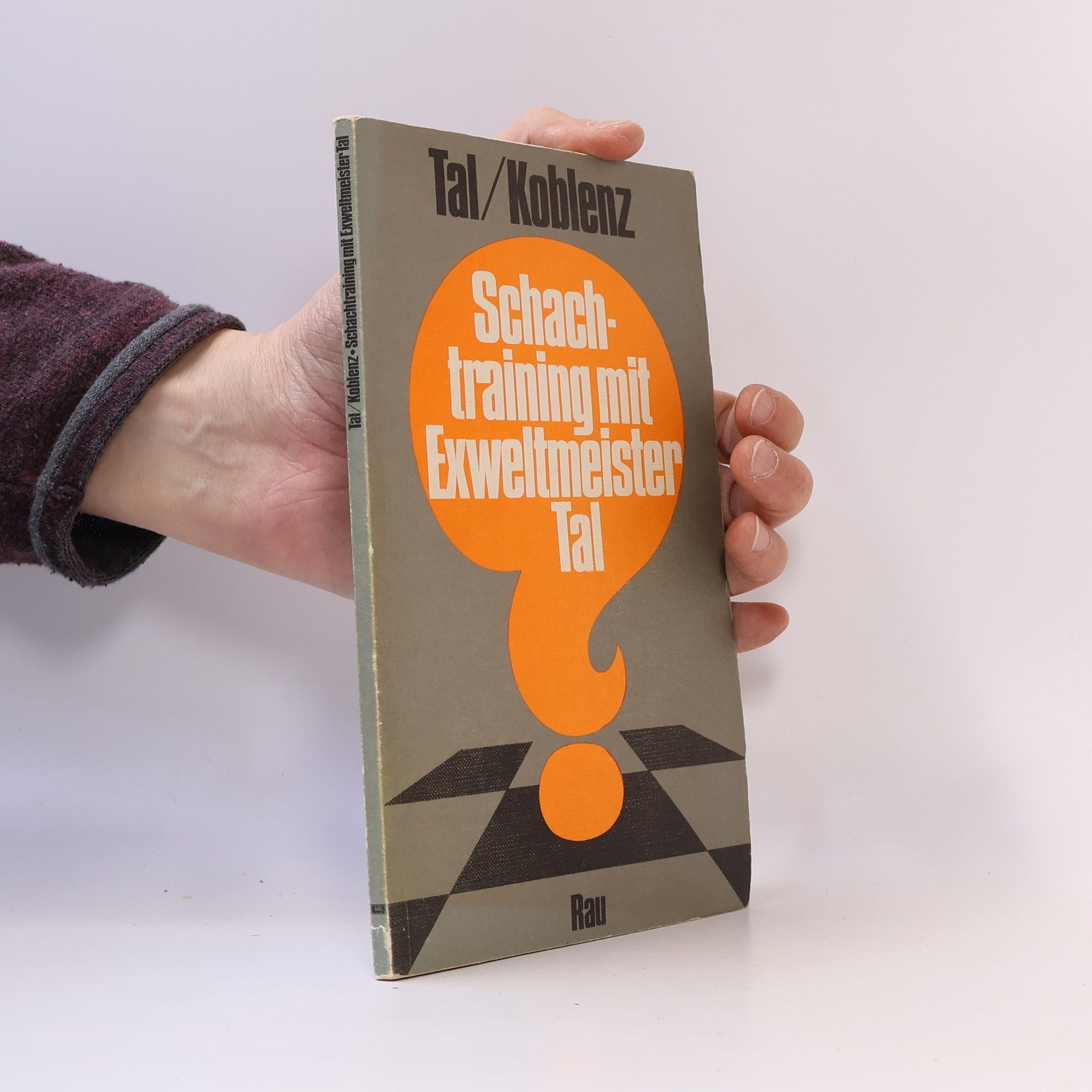 Michail Nechemjevič Tal Schachtraining mit Exweltmeister Tal