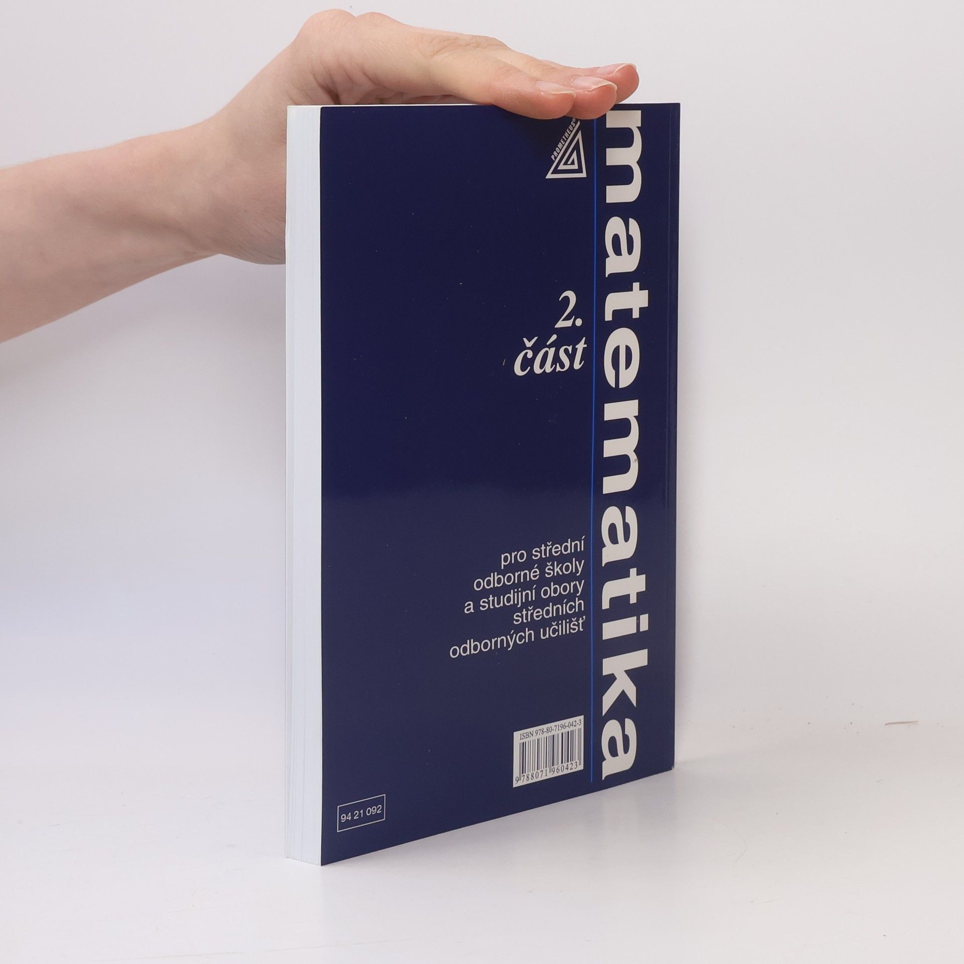 Jana Řepová Matematika pro střední odborné školy a studijní obory středních odborných učilišť 2. část