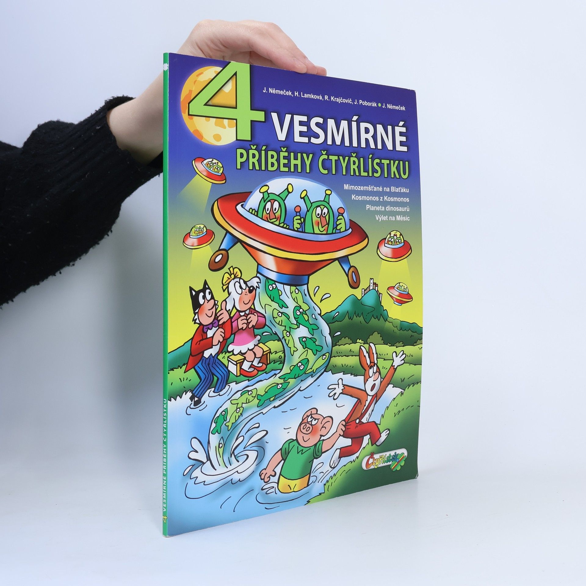 Němeček J. a. kol. Lamková H. 4 vesmírné příběhy čtyřlístku