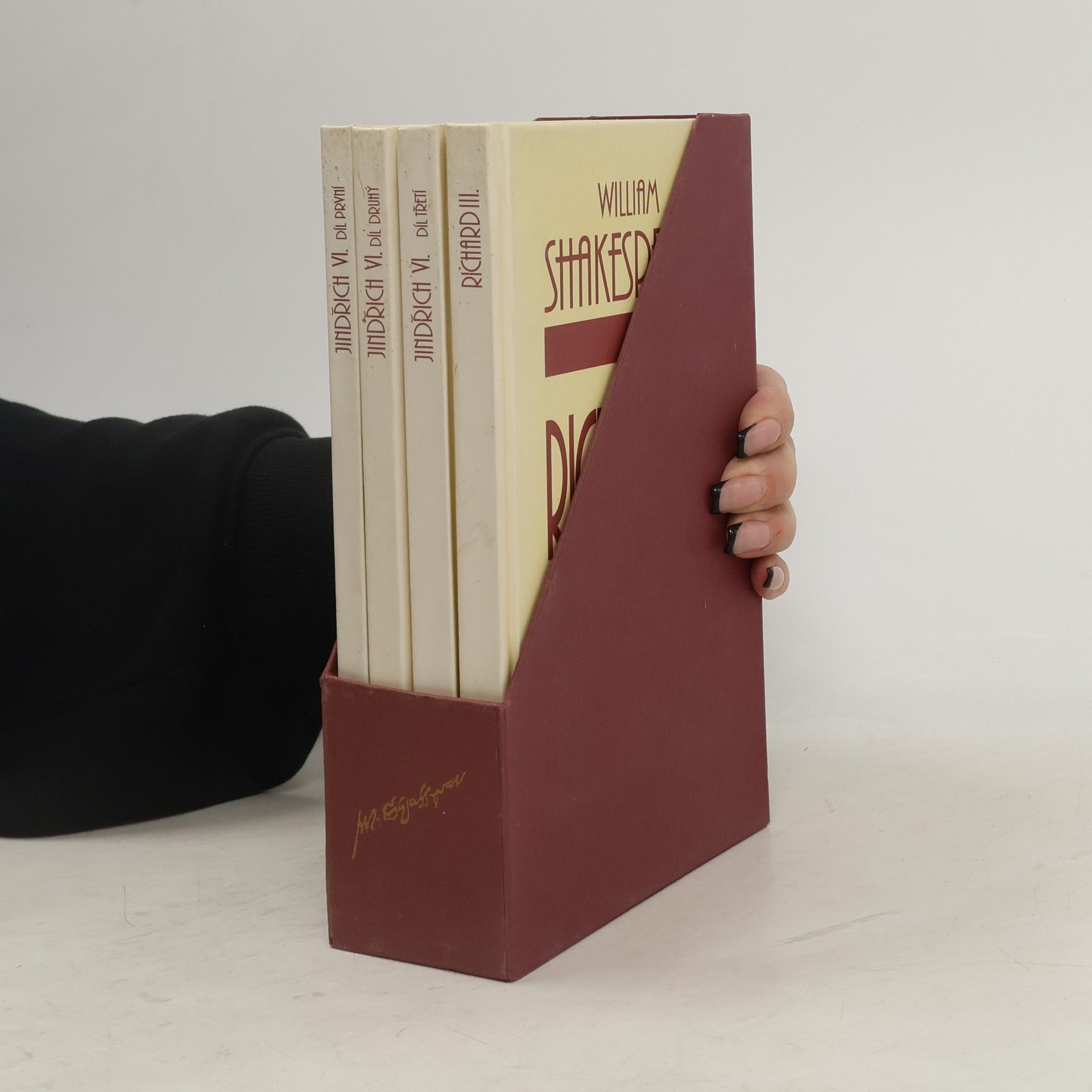 4x William Shakespeare. Richard III., Jindřich VI. 1. - 3. díl