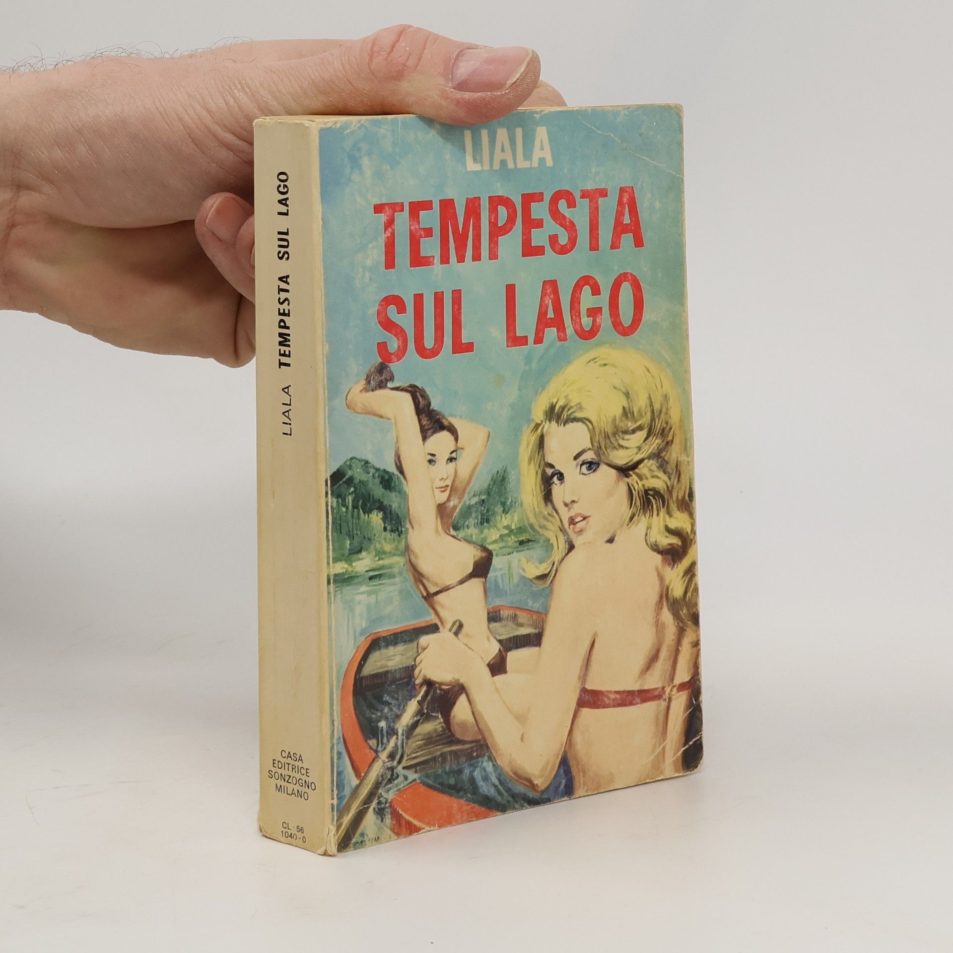 Liala Tempesta sul lago