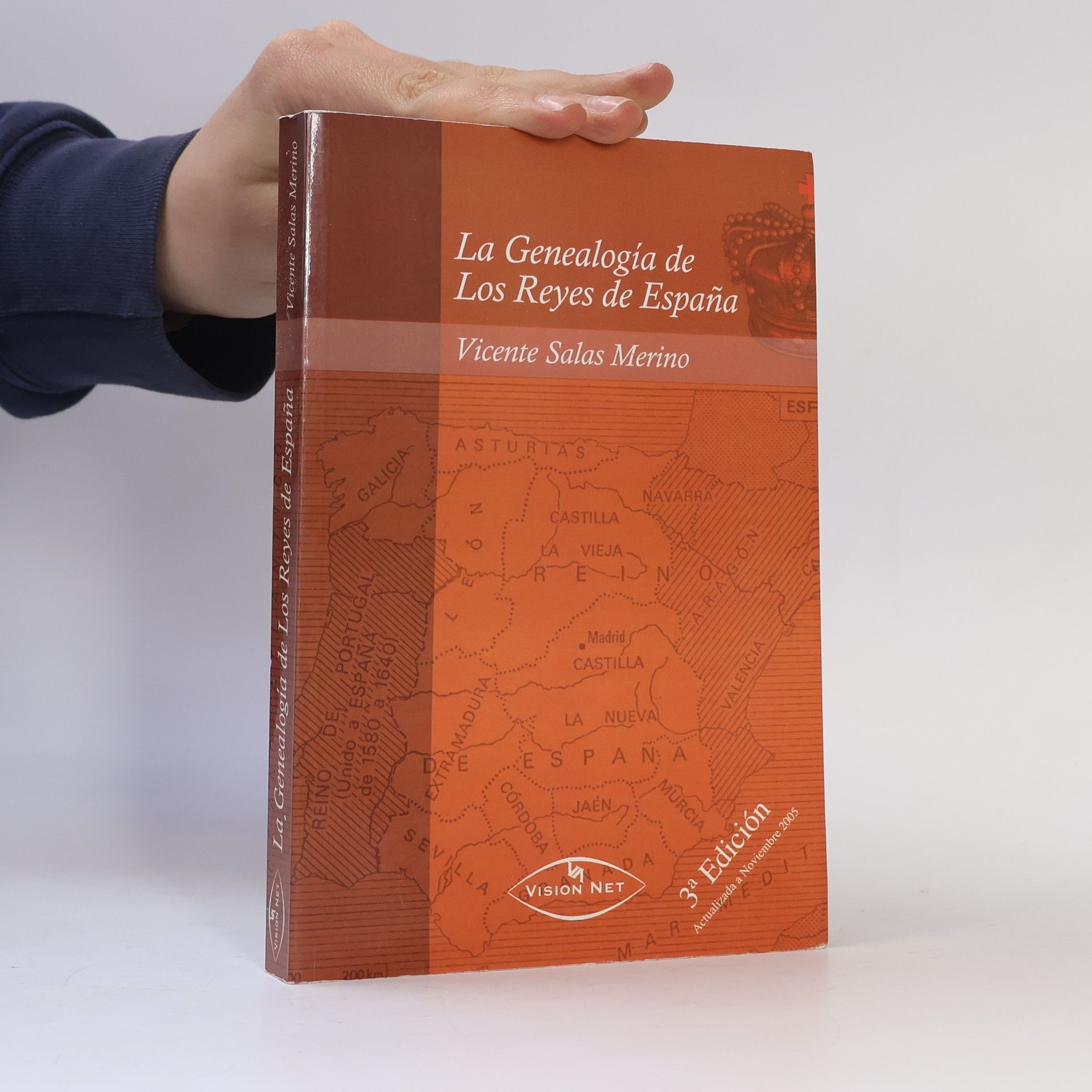 Vicente Salas Merino Genealogía de los reyes de España