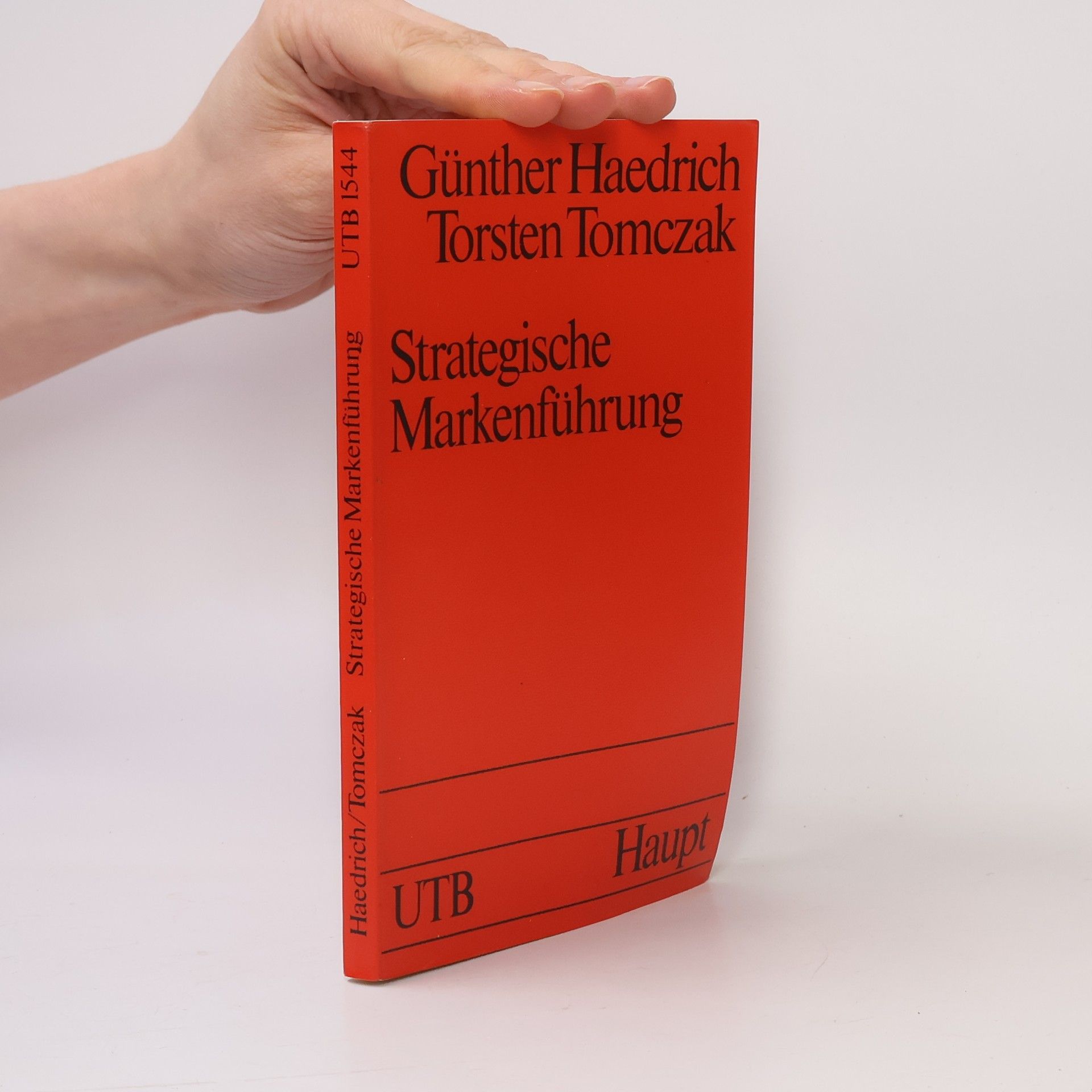 Günther Haedrich Strategische Markenführung